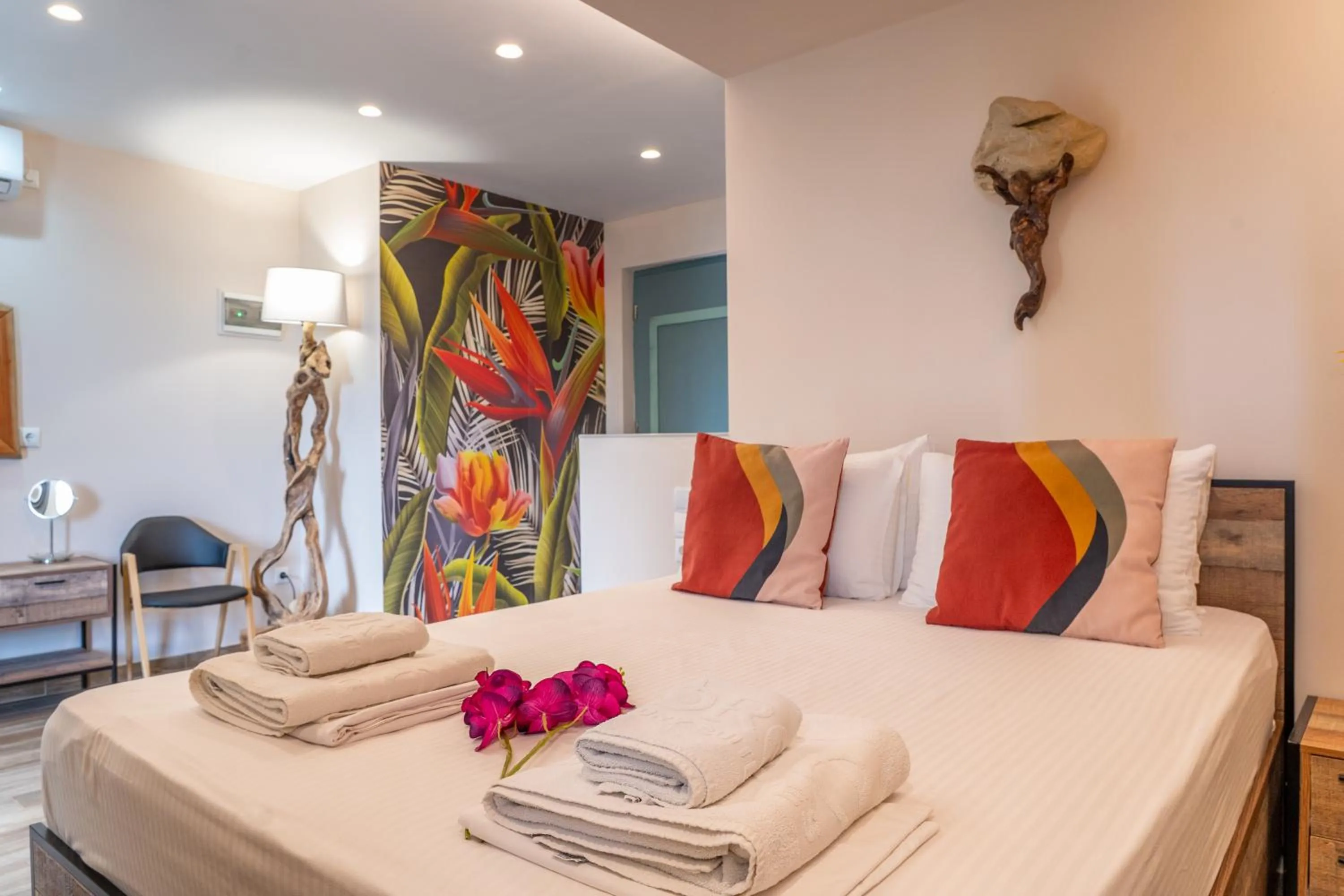 Bed in Core Luxury Suites