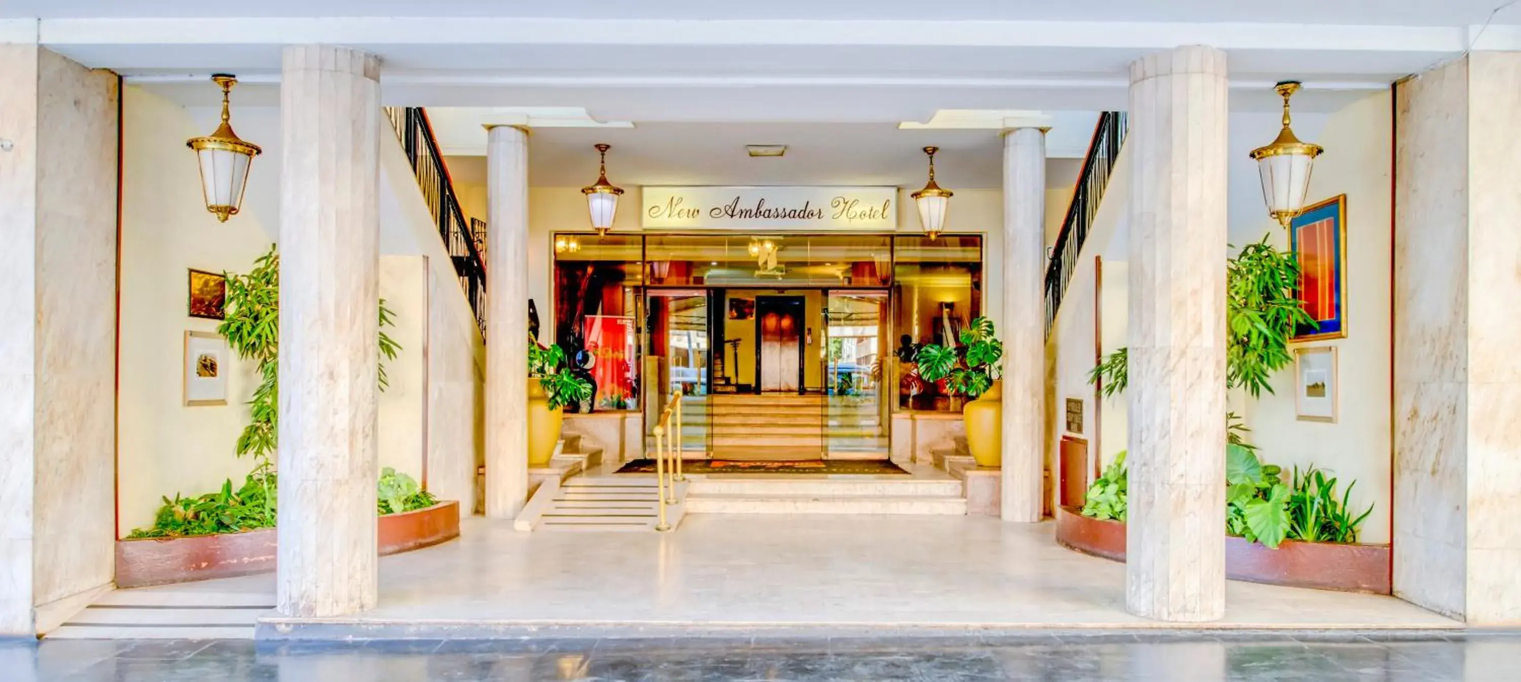 Property building in New Ambassador Hotel Property building in New Ambassador Hotel