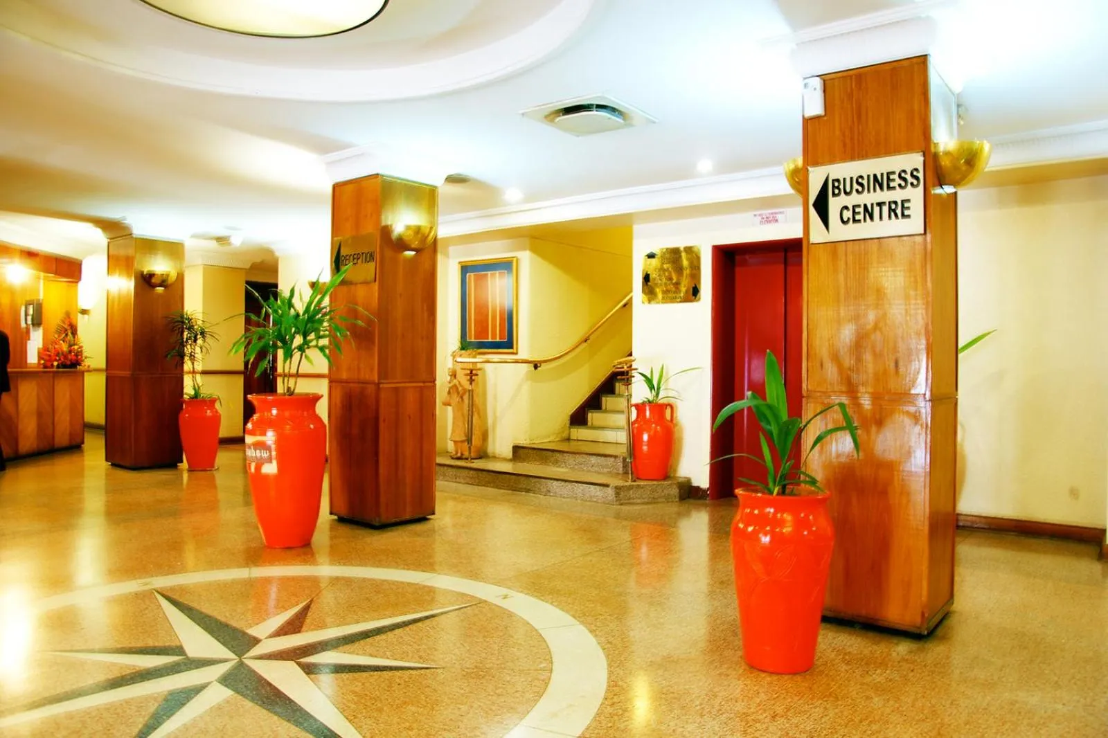 Lobby or reception in New Ambassador Hotel