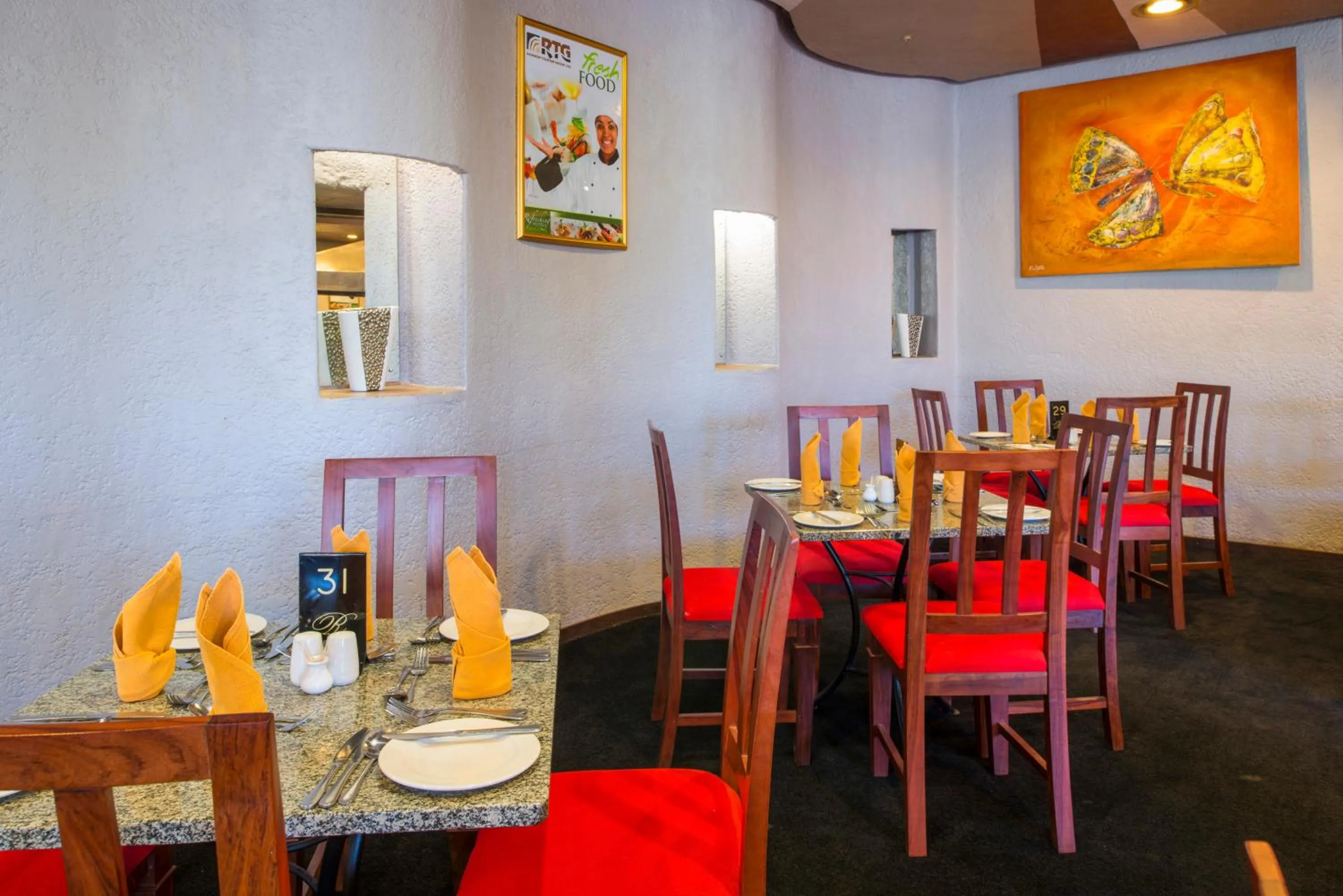 Restaurant/places to eat in Rainbow Towers Hotel & Conference Centre