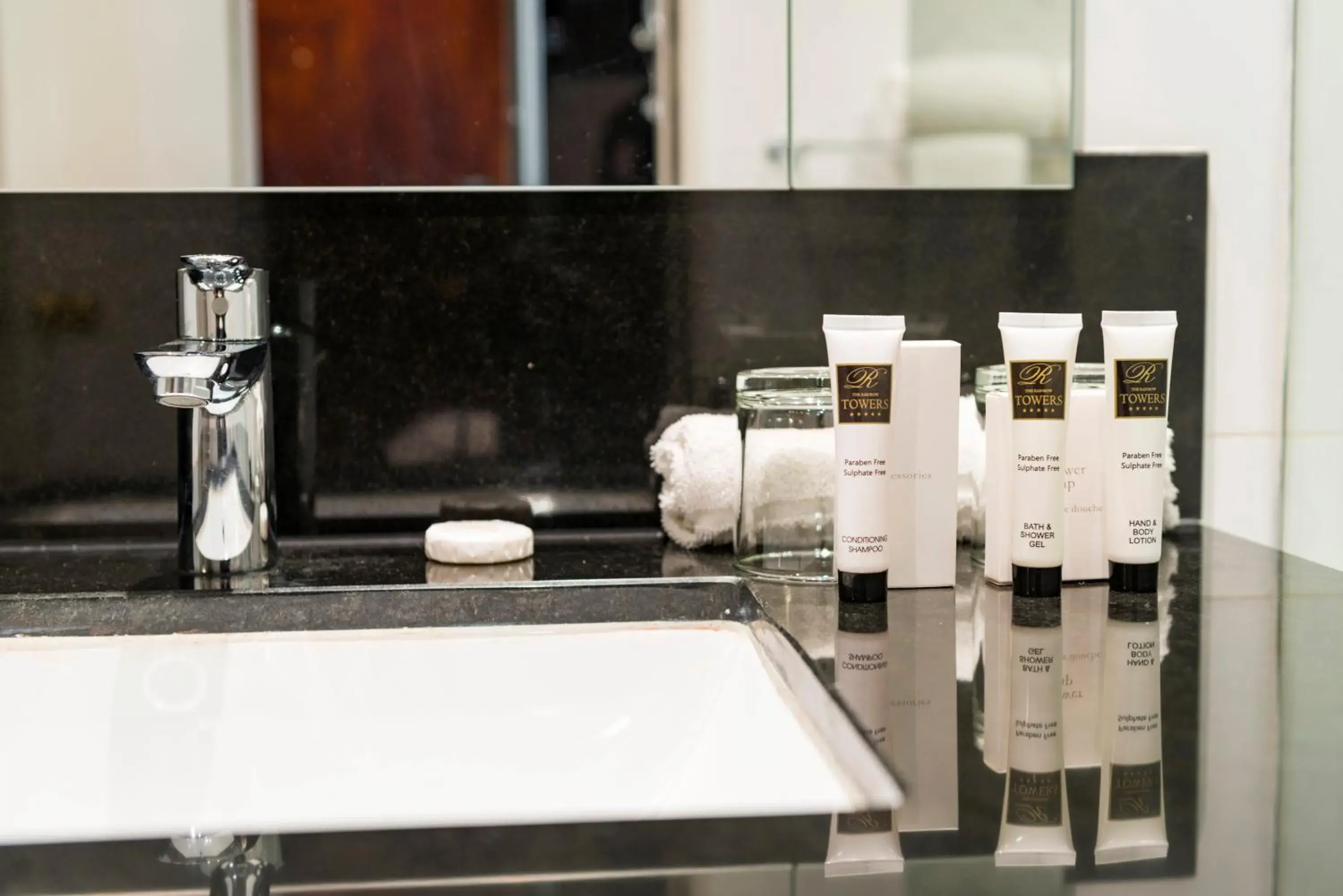 Bathroom in Rainbow Towers Hotel & Conference Centre Bathroom in Rainbow Towers Hotel & Conference Centre