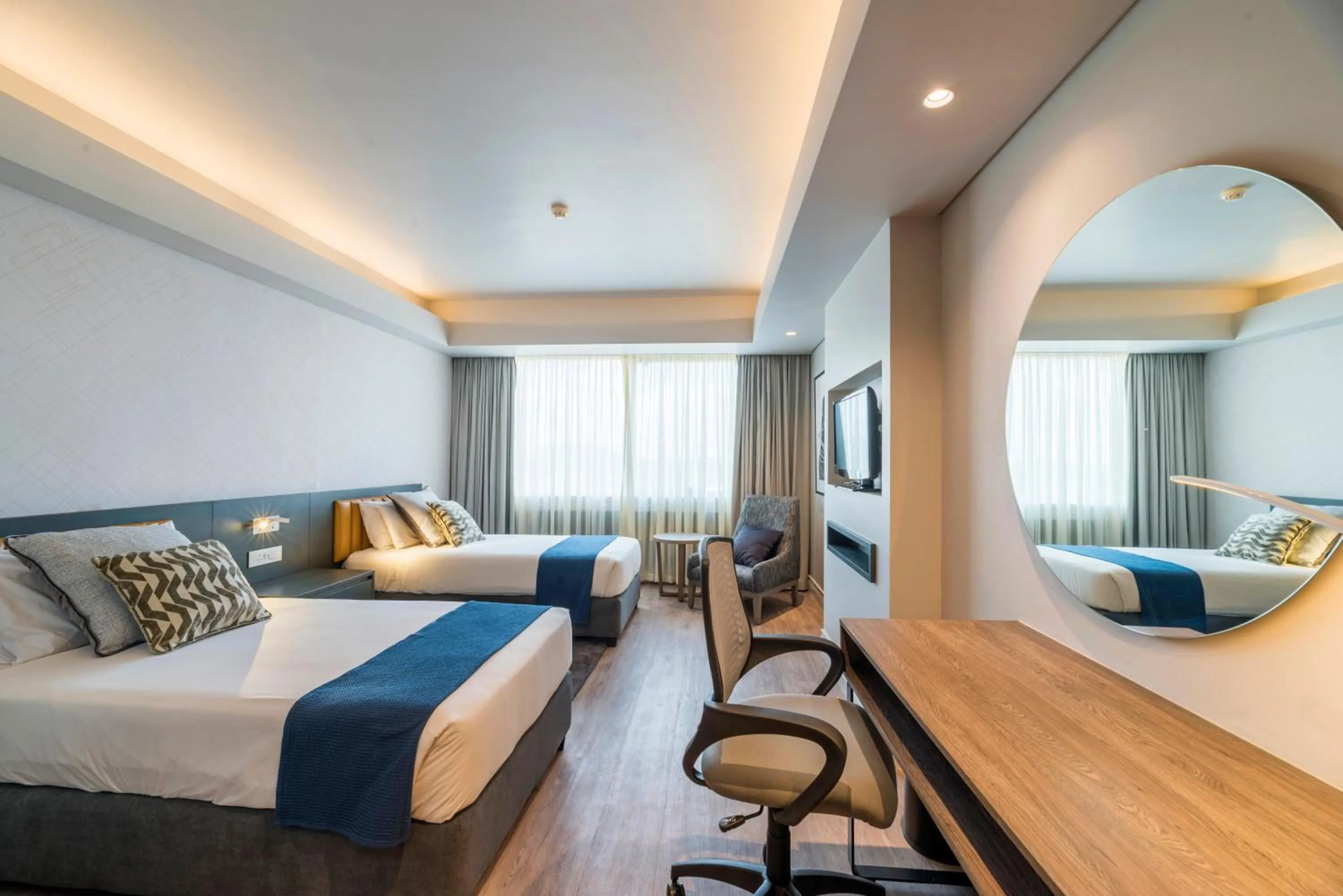 Photo of the whole room, Bed in Rainbow Towers Hotel & Conference Centre