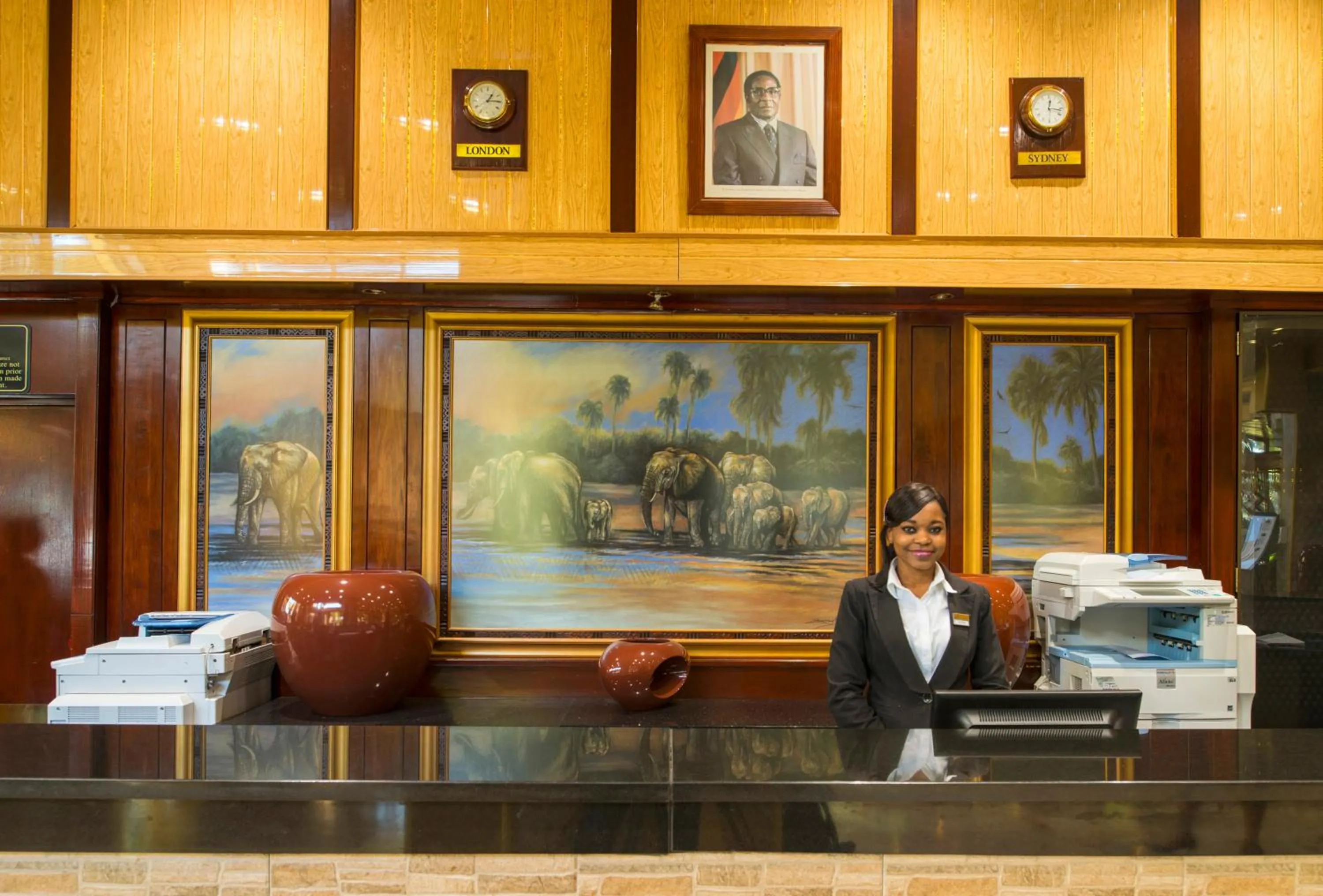 Lobby or reception in Rainbow Towers Hotel & Conference Centre