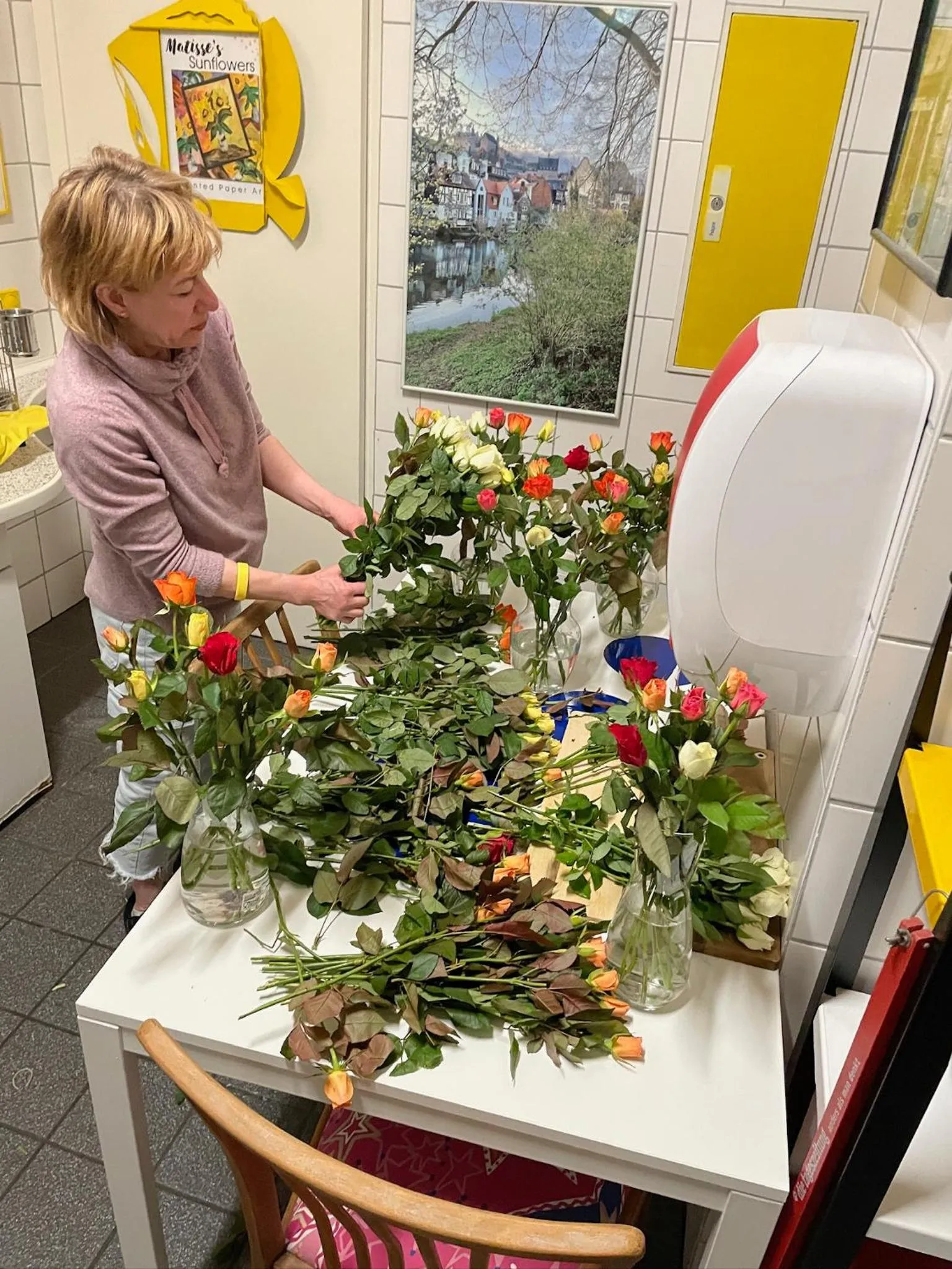 Decorative detail in Hotel Tusculum