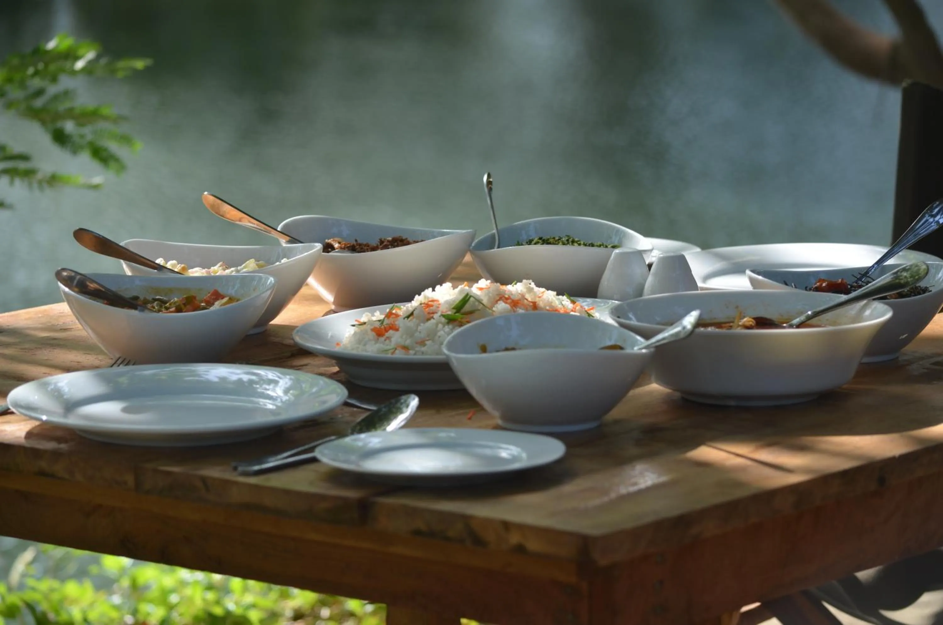 Lunch in Makulu Safari Camping