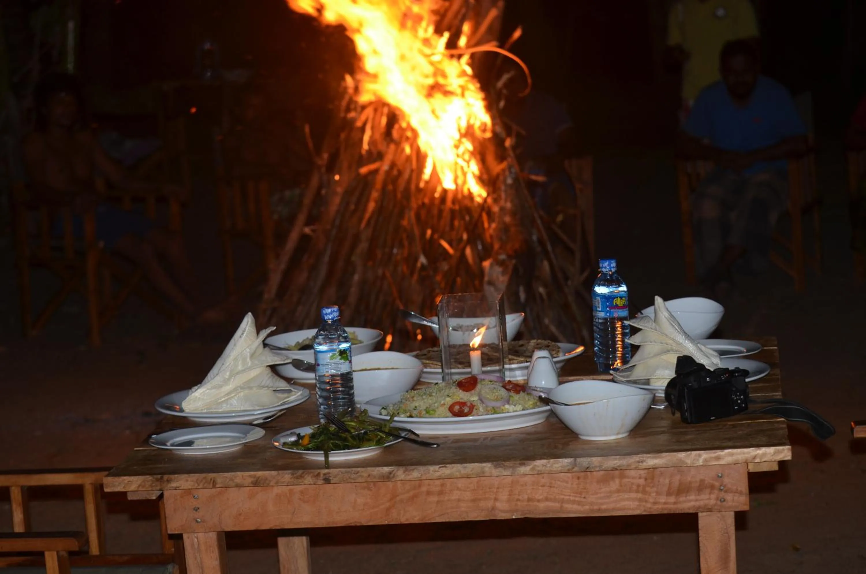 BBQ facilities in Makulu Safari Camping