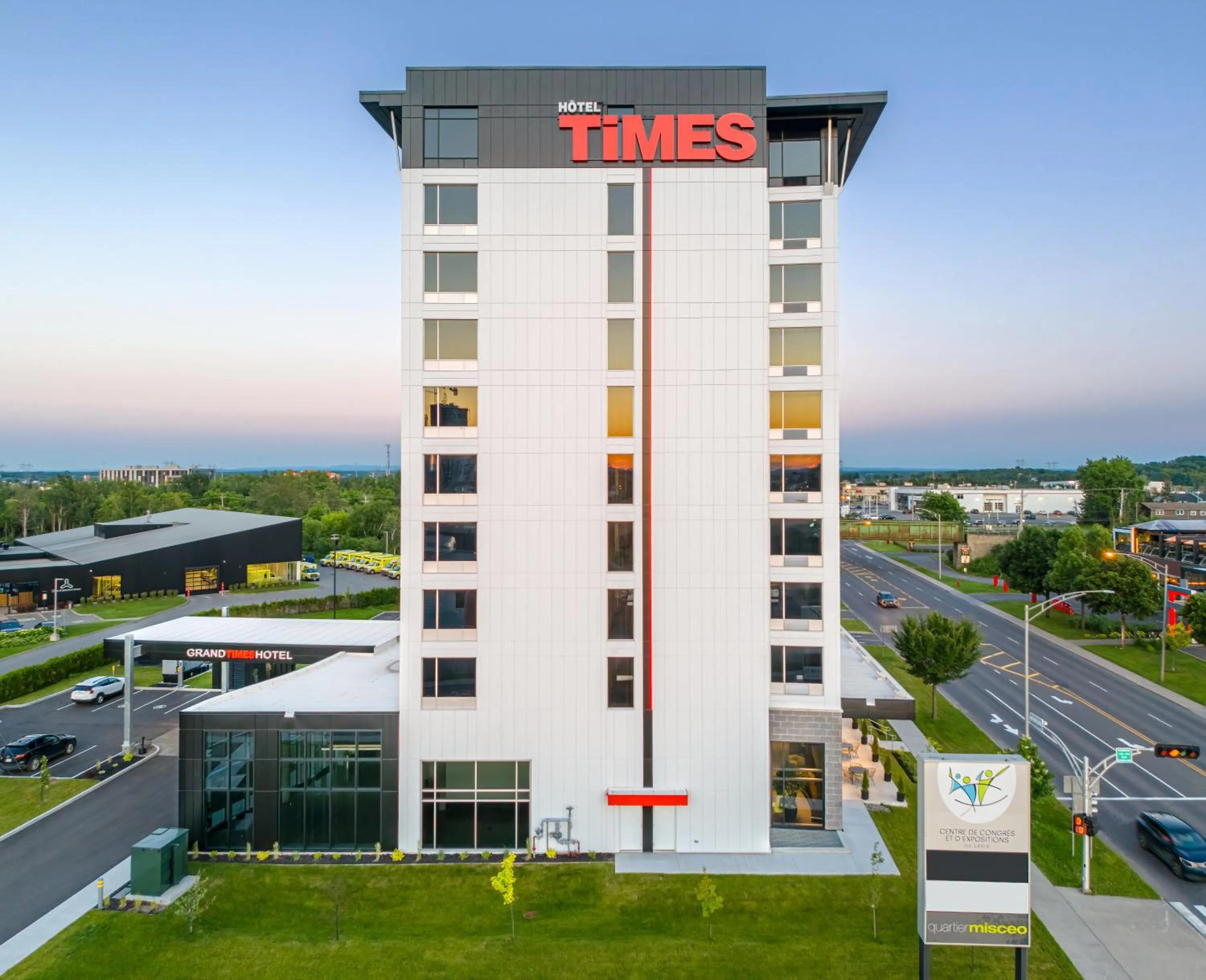 Property building in Grand Hotel Times Levis