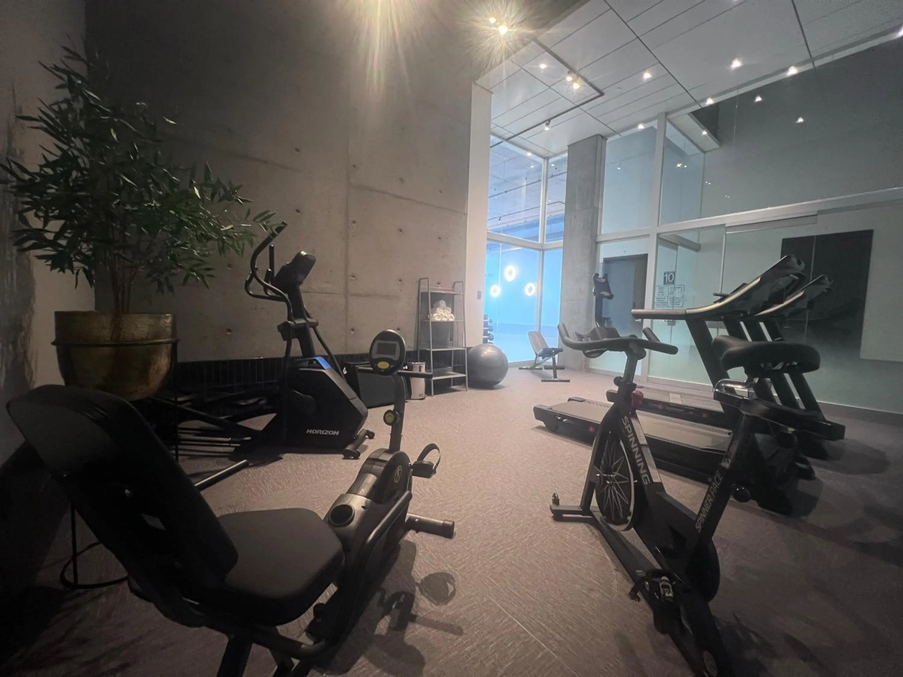 Fitness centre/facilities in Grand Hotel Times Levis