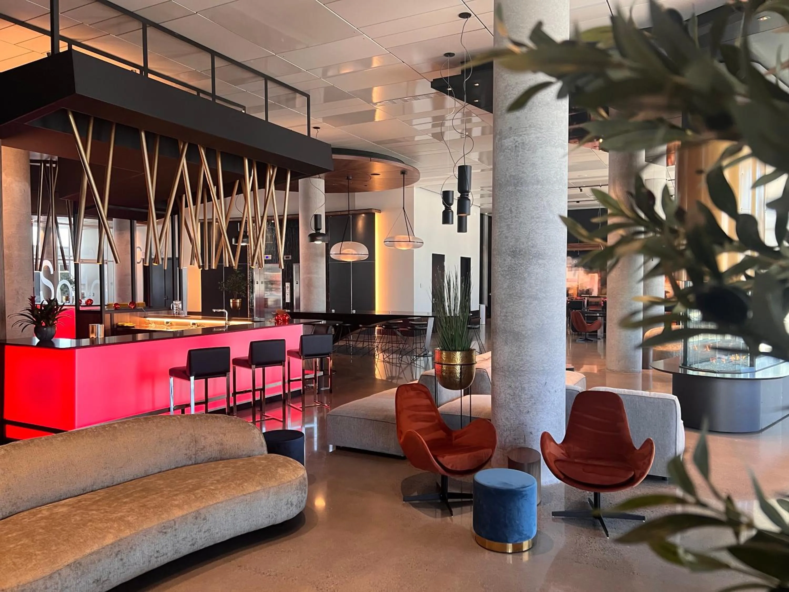 Living room in Grand Hotel Times Levis