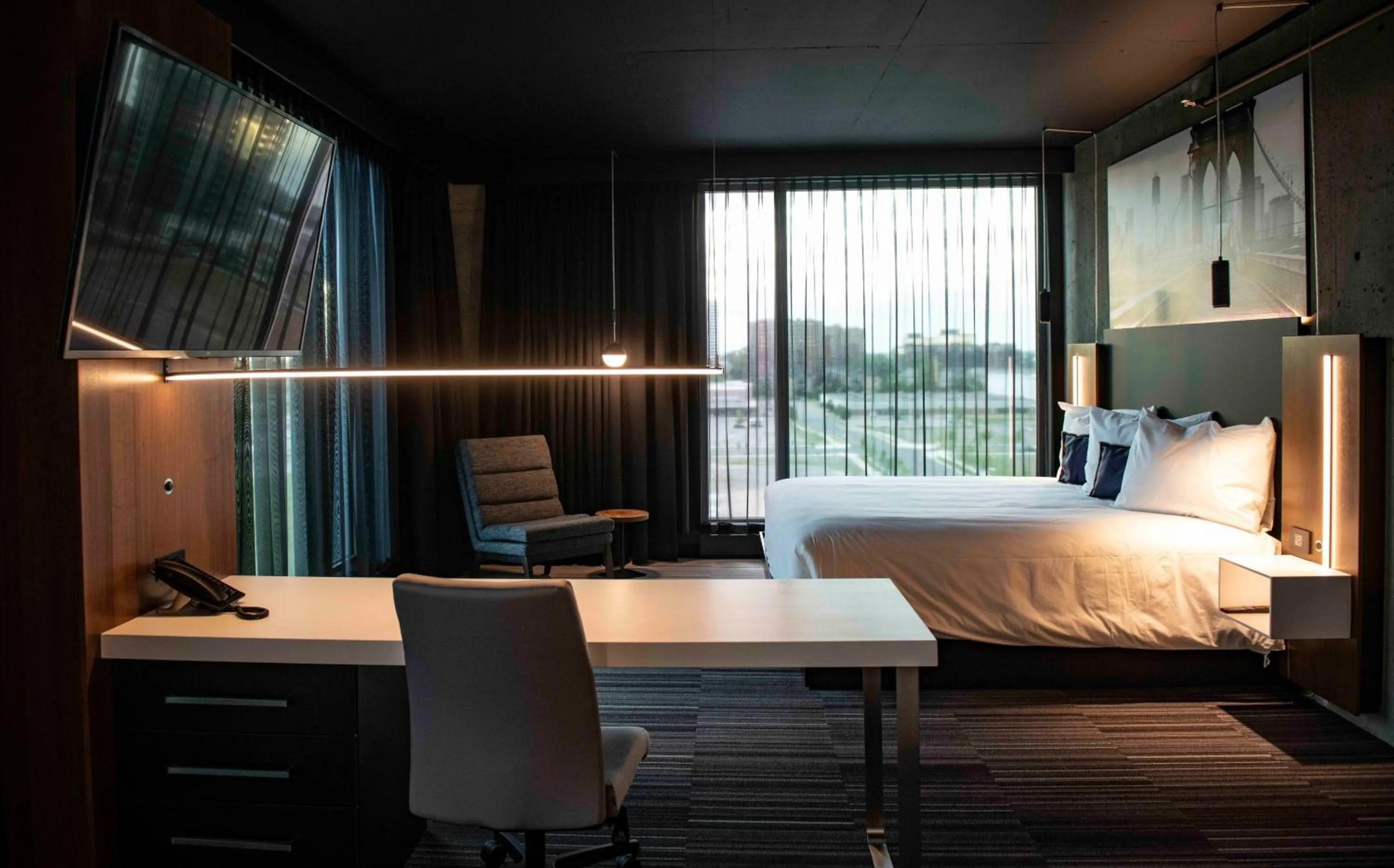 Seating area, Bed in Grand Hotel Times Levis