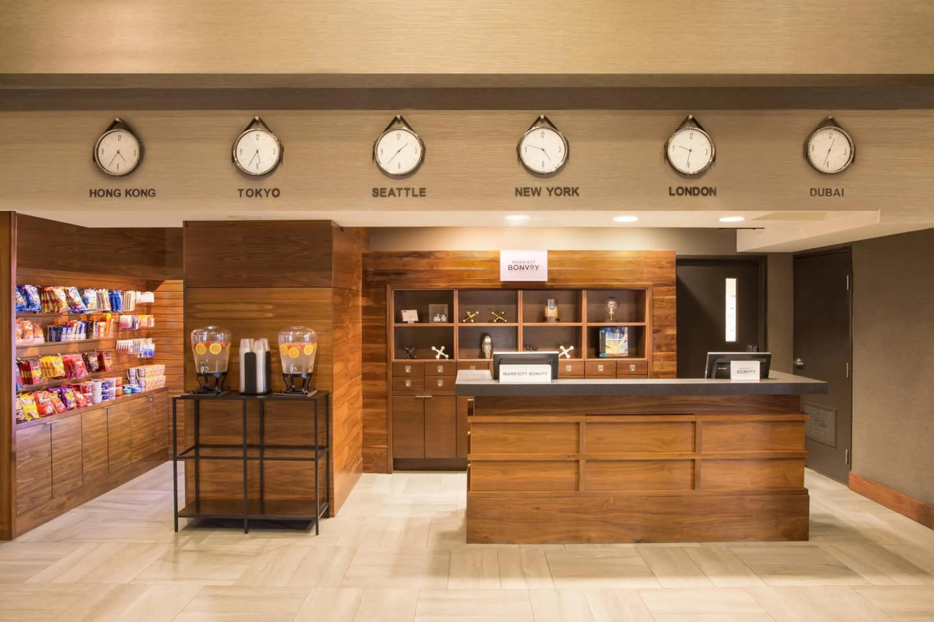 Lobby or reception in Four Points by Sheraton Downtown Seattle Center Lobby or reception in Four Points by Sheraton Downtown Seattle Center