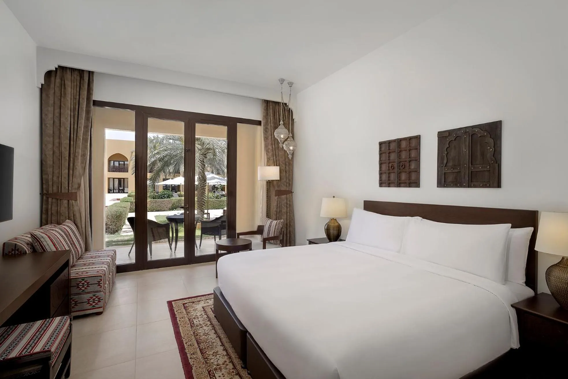 Bedroom, Bed in Aldhafra Desert Resort, Vignette Collection by IHG