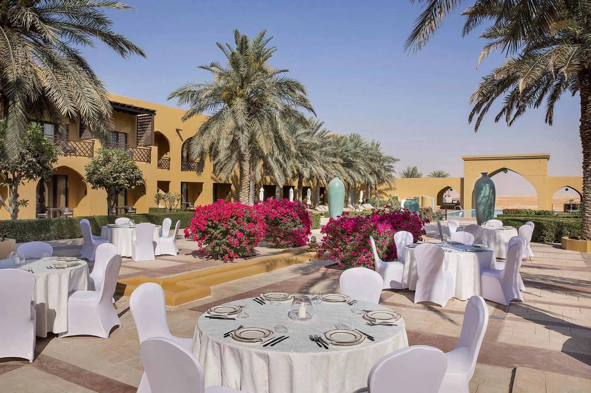 Restaurant/places to eat in Aldhafra Desert Resort, Vignette Collection by IHG