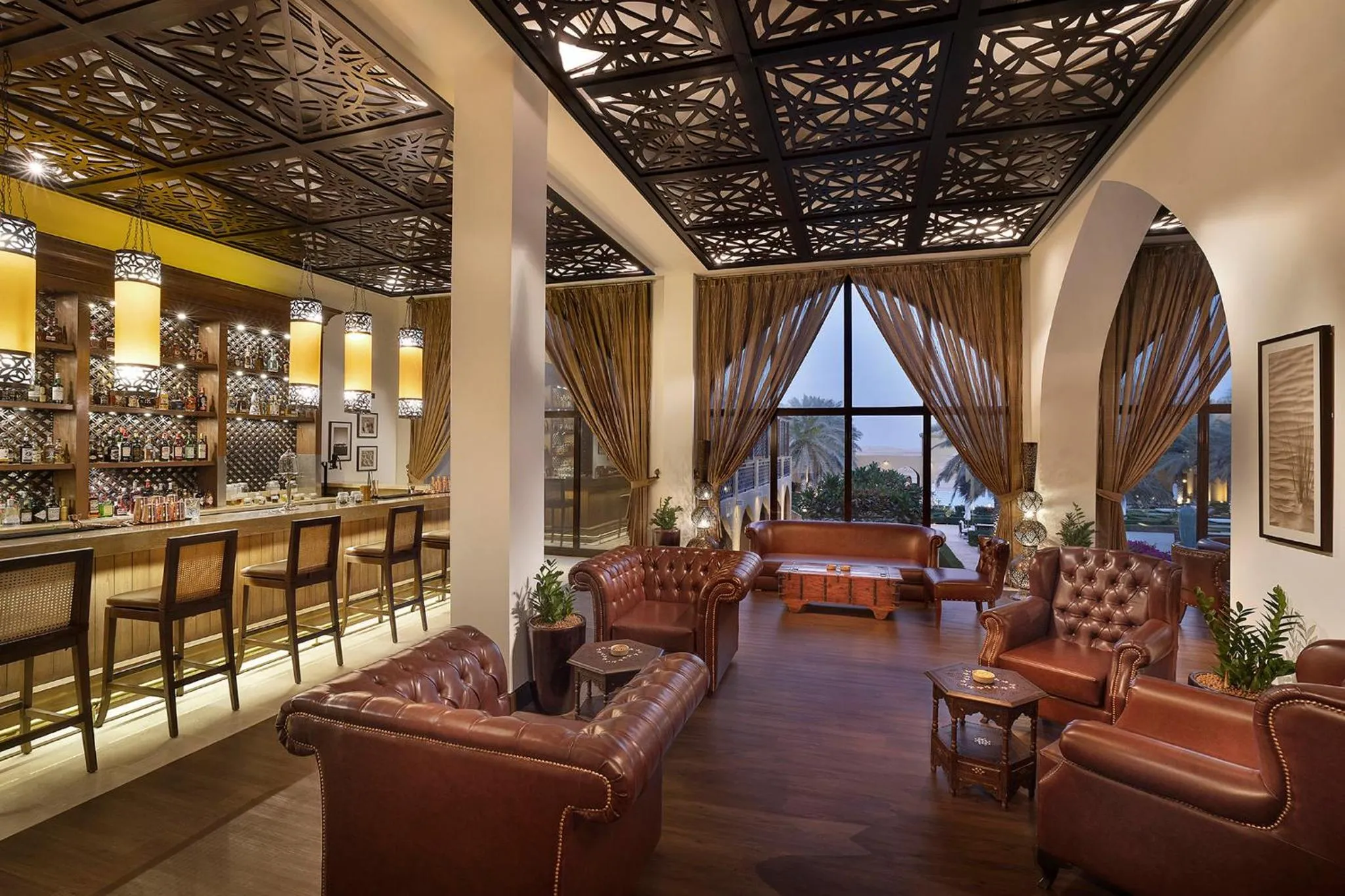 Lounge or bar in Aldhafra Desert Resort, Vignette Collection by IHG