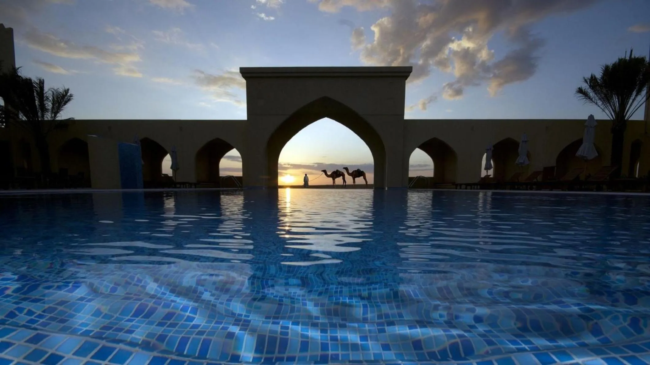 Swimming pool in Aldhafra Desert Resort, Vignette Collection by IHG