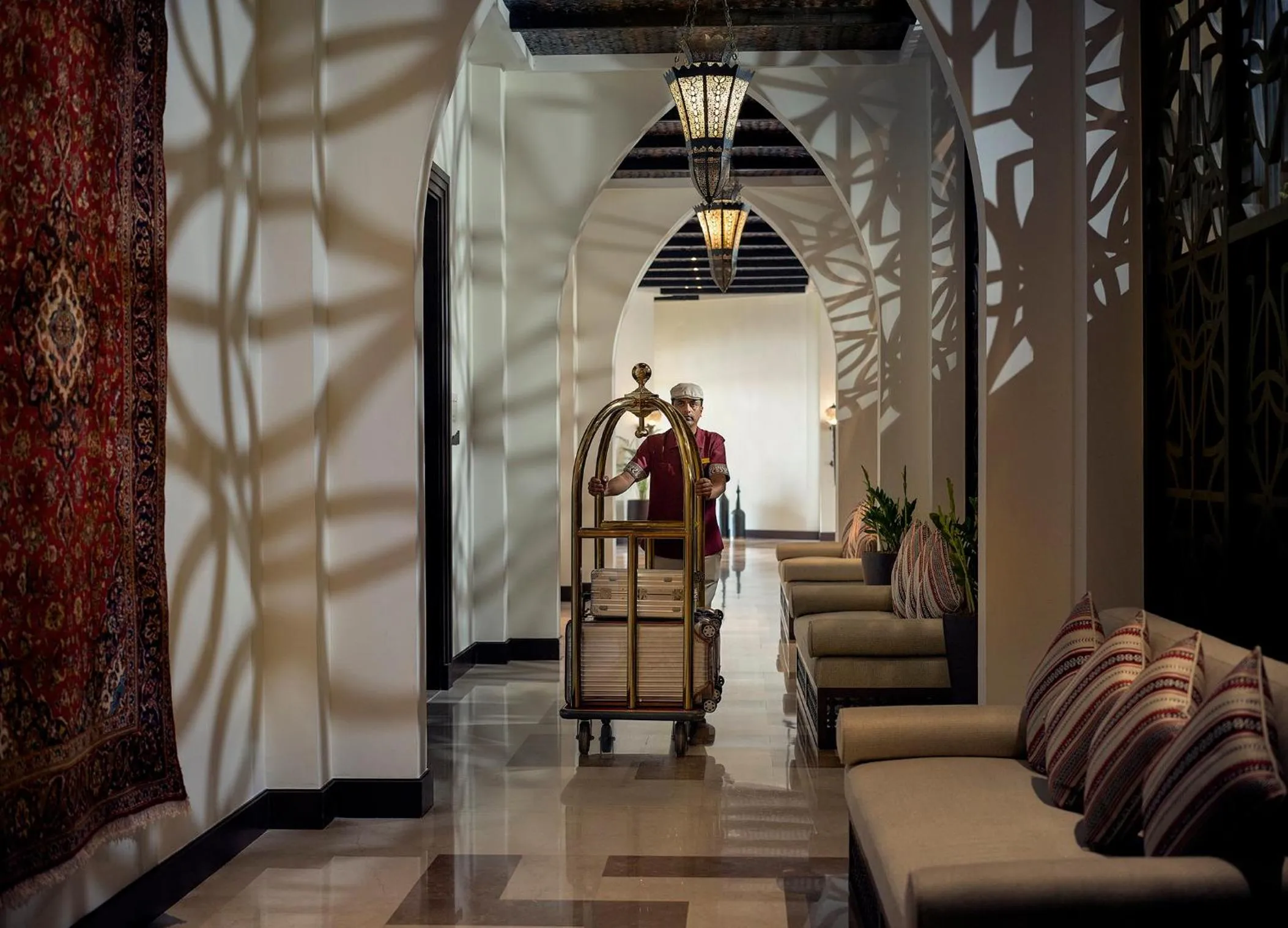Lobby or reception in Aldhafra Desert Resort, Vignette Collection by IHG