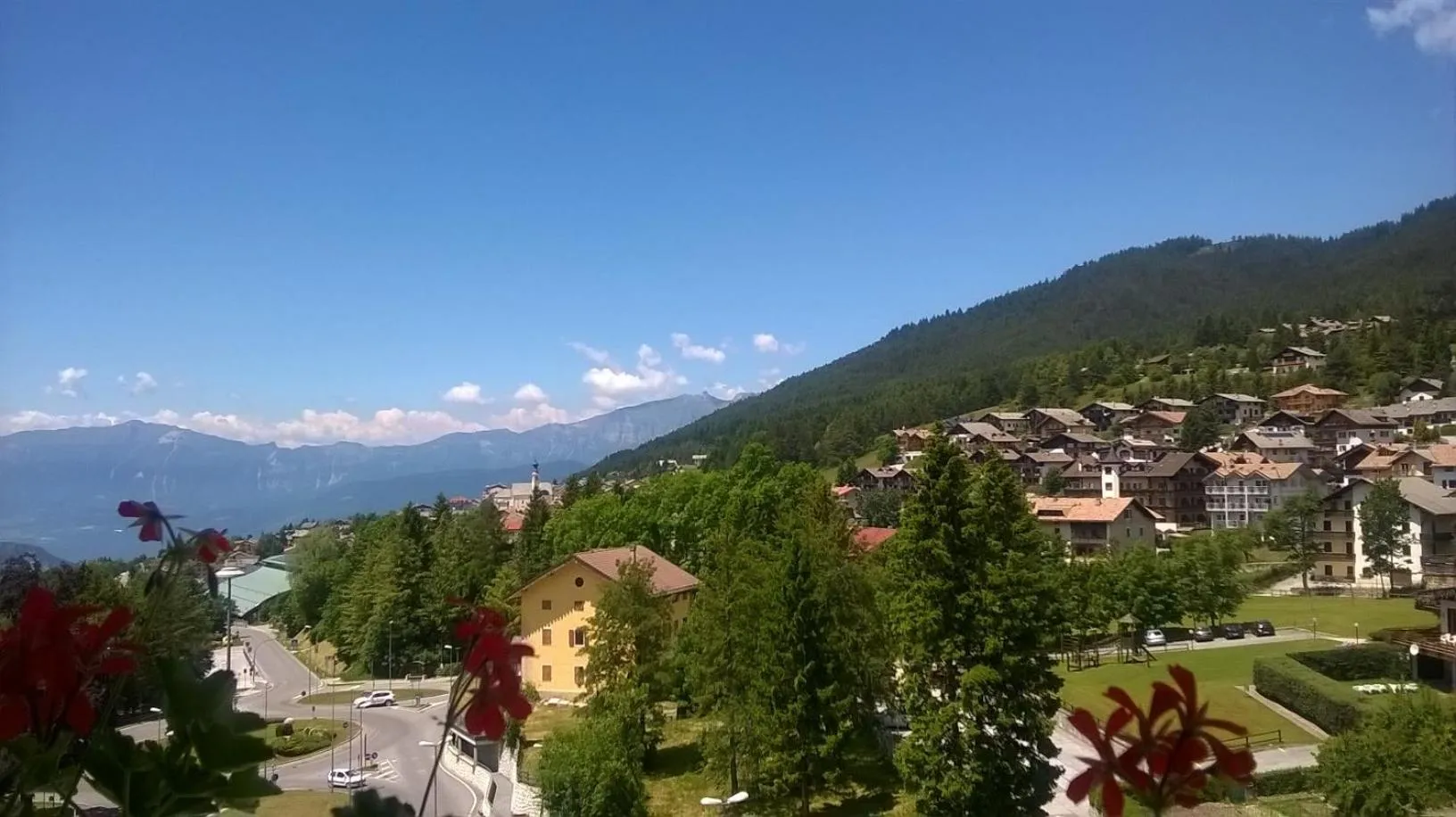 City view in Park Hotel Miramonti