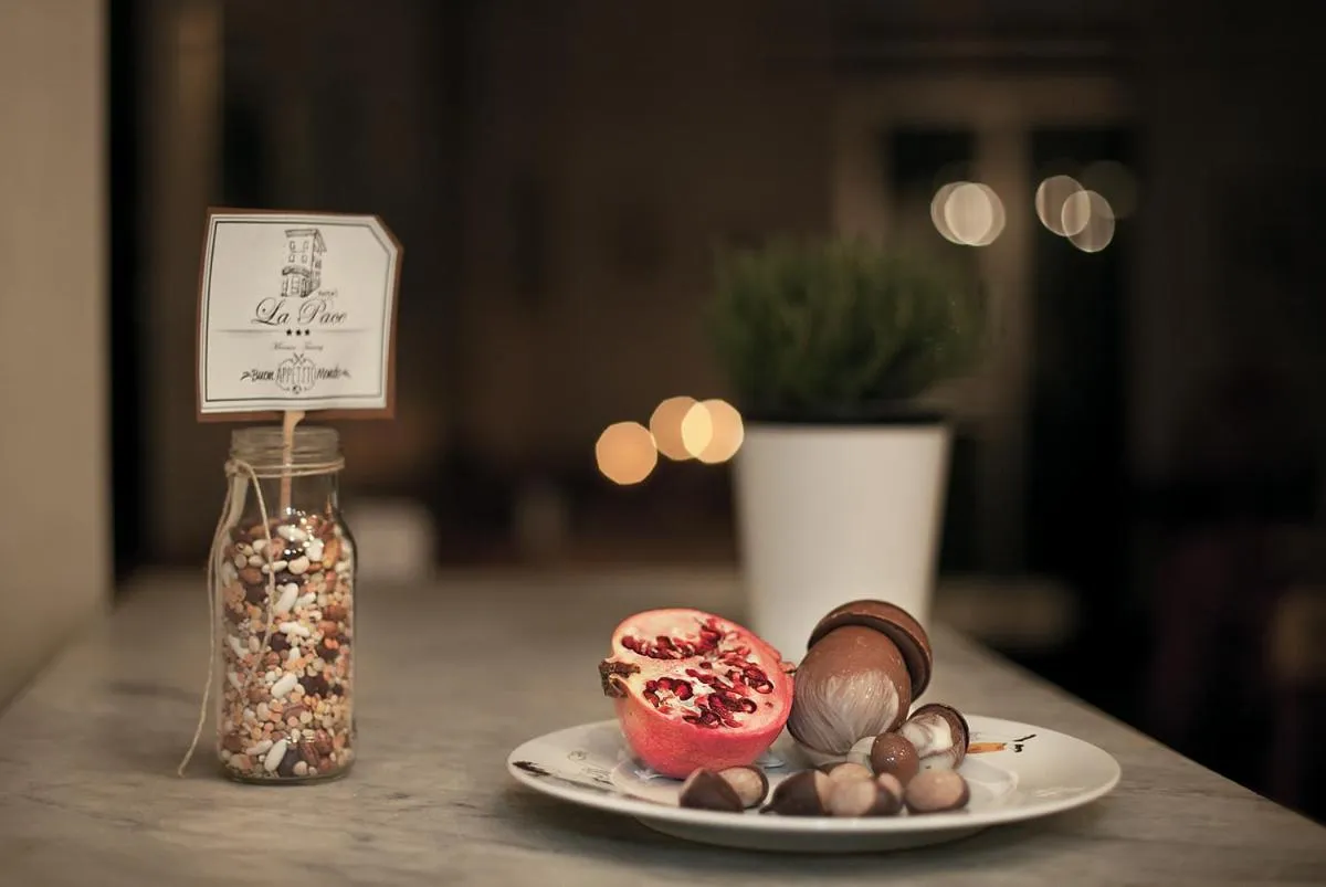 Food in Hotel La Pace