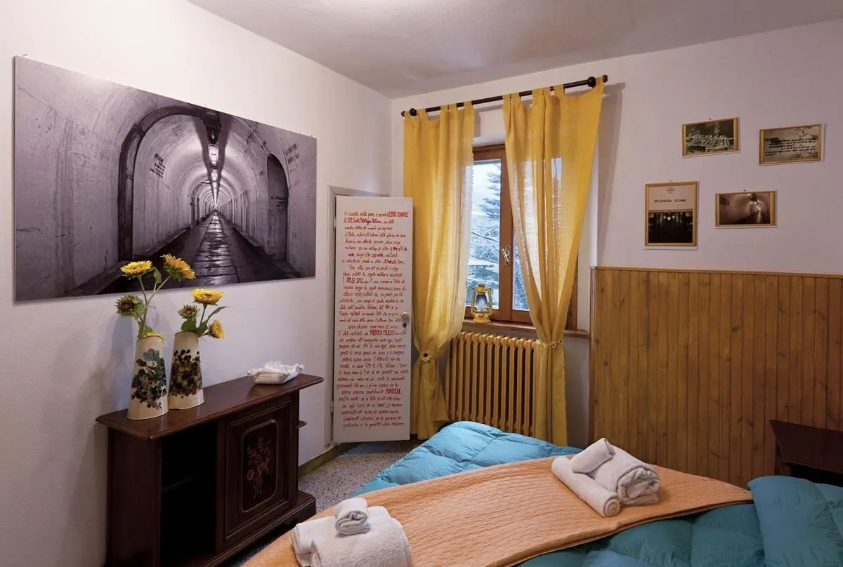 Bed in Hotel La Pace