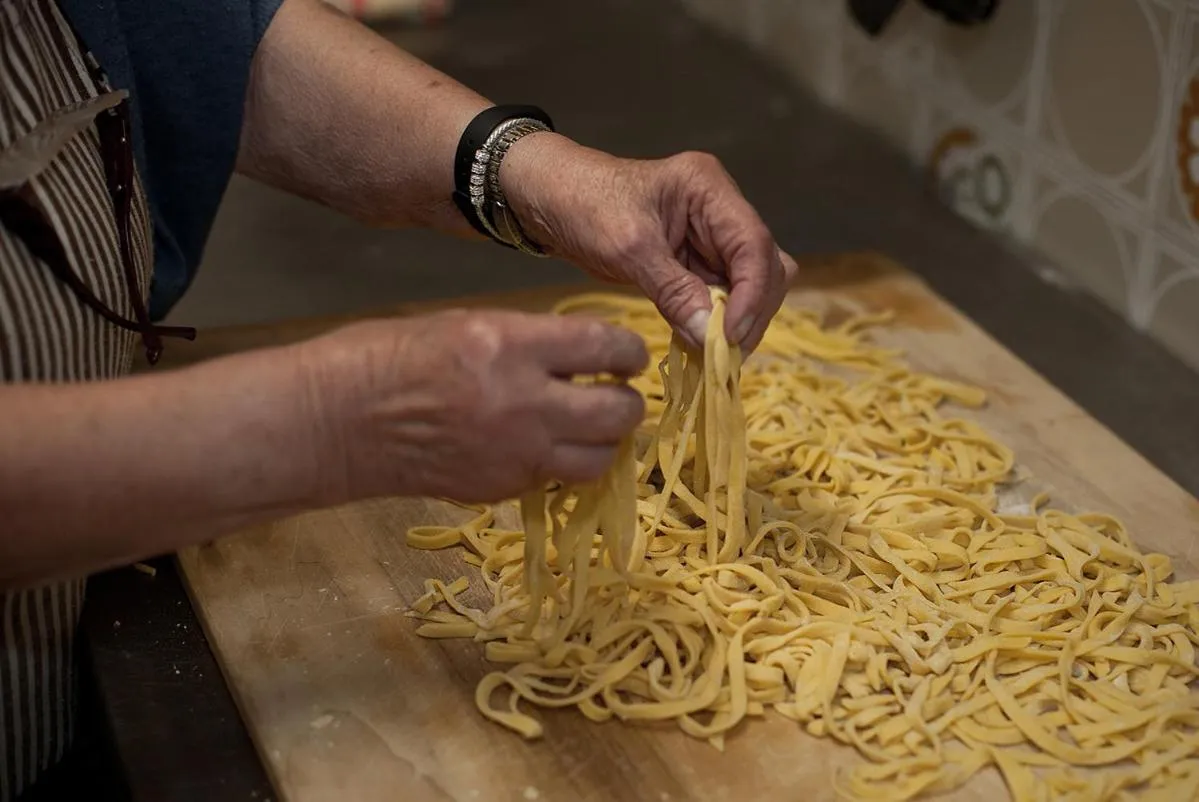Food close-up in Hotel La Pace