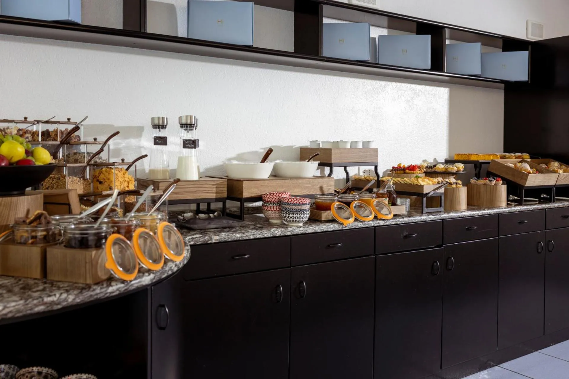 Buffet breakfast in Hi Hotels Riva del Garda