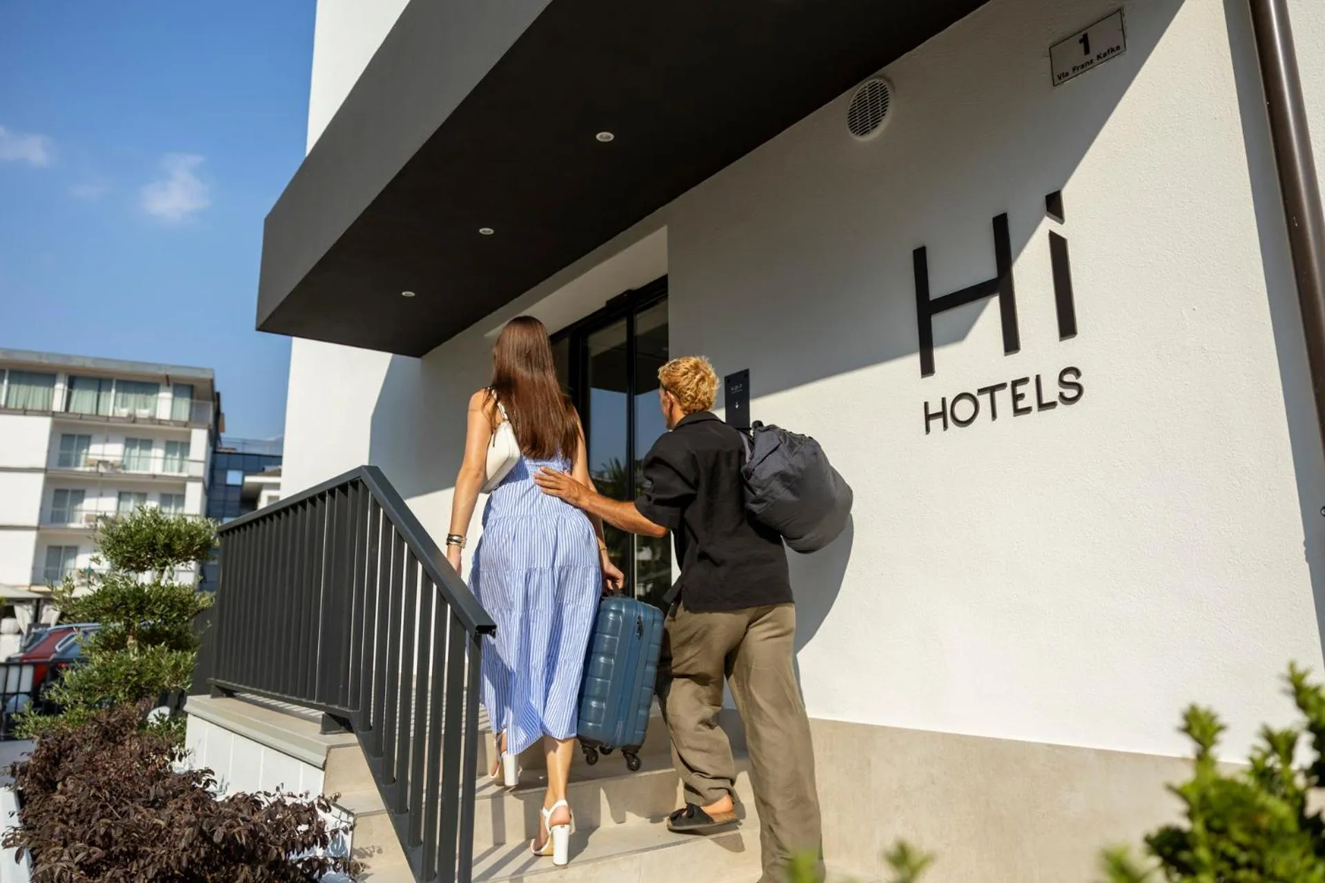Property building in Hi Hotels Riva del Garda