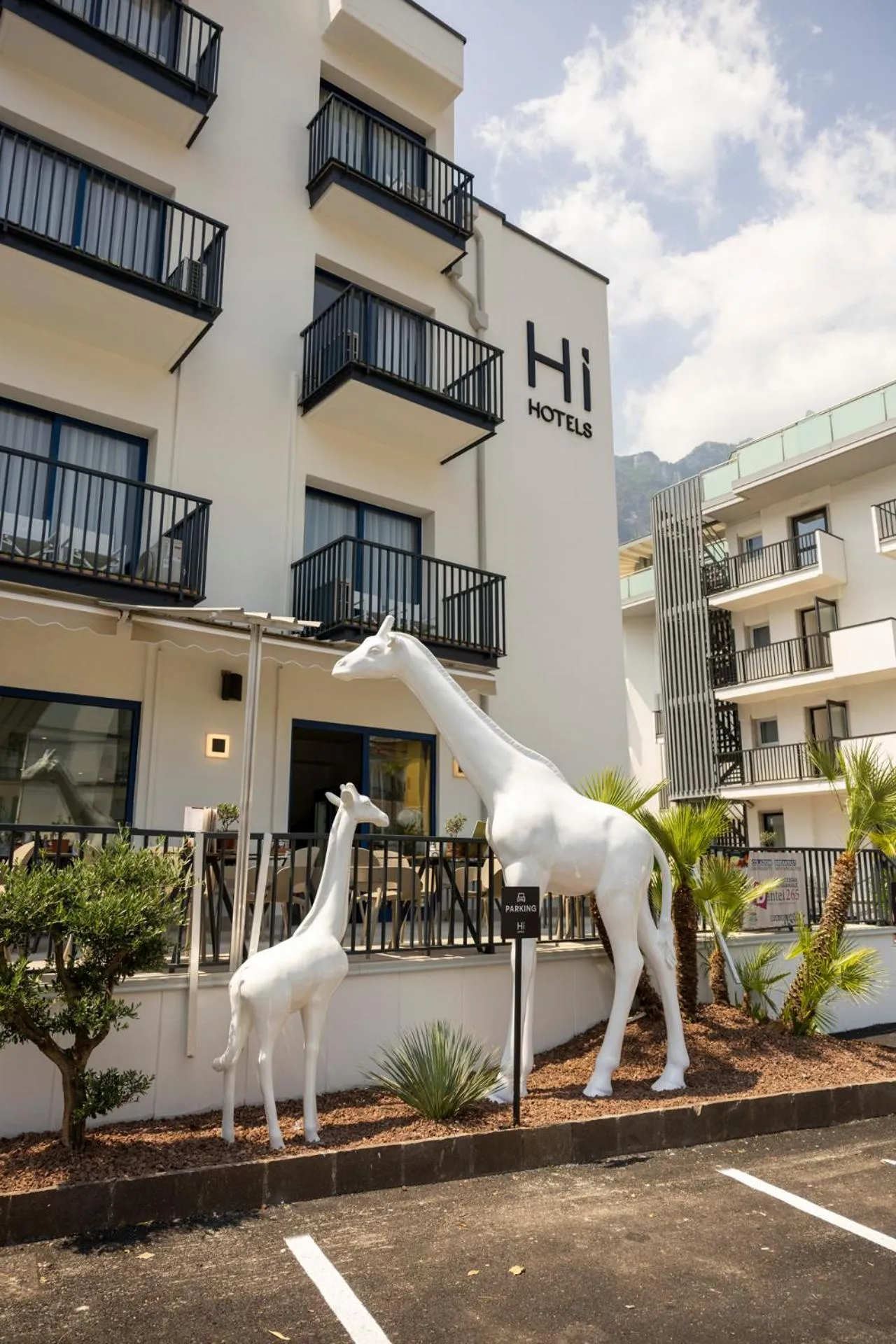 Property building in Hi Hotels Riva del Garda