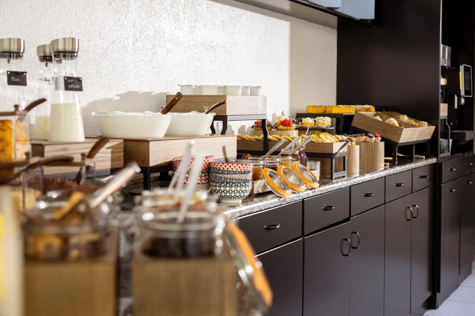 Continental breakfast in Hi Hotels Riva del Garda