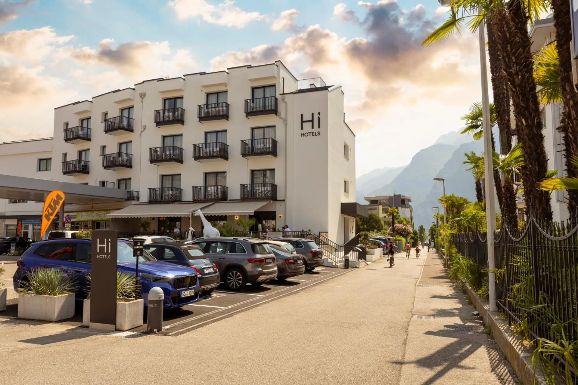 Property building in Hi Hotels Riva del Garda