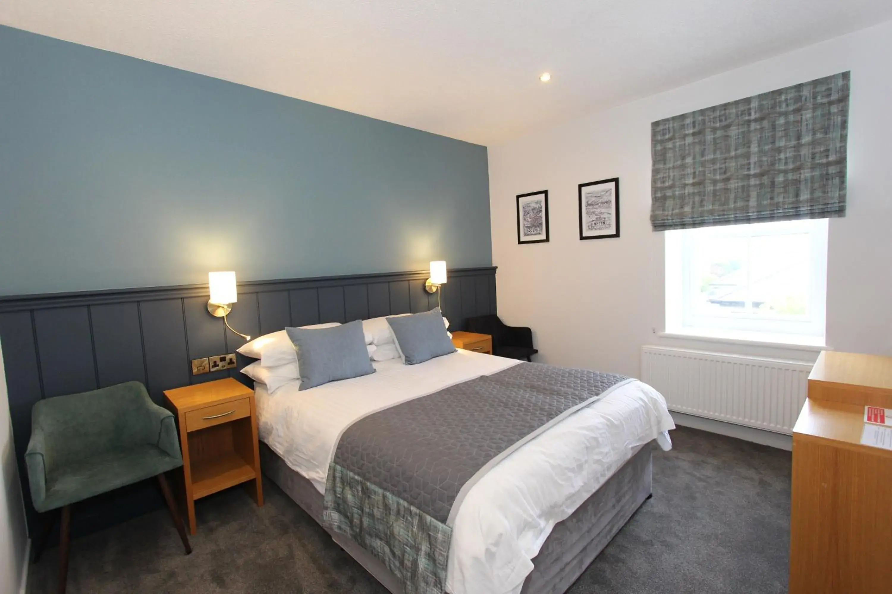 Bed in Gwesty Nanhoron Arms Hotel Bed in Gwesty Nanhoron Arms Hotel