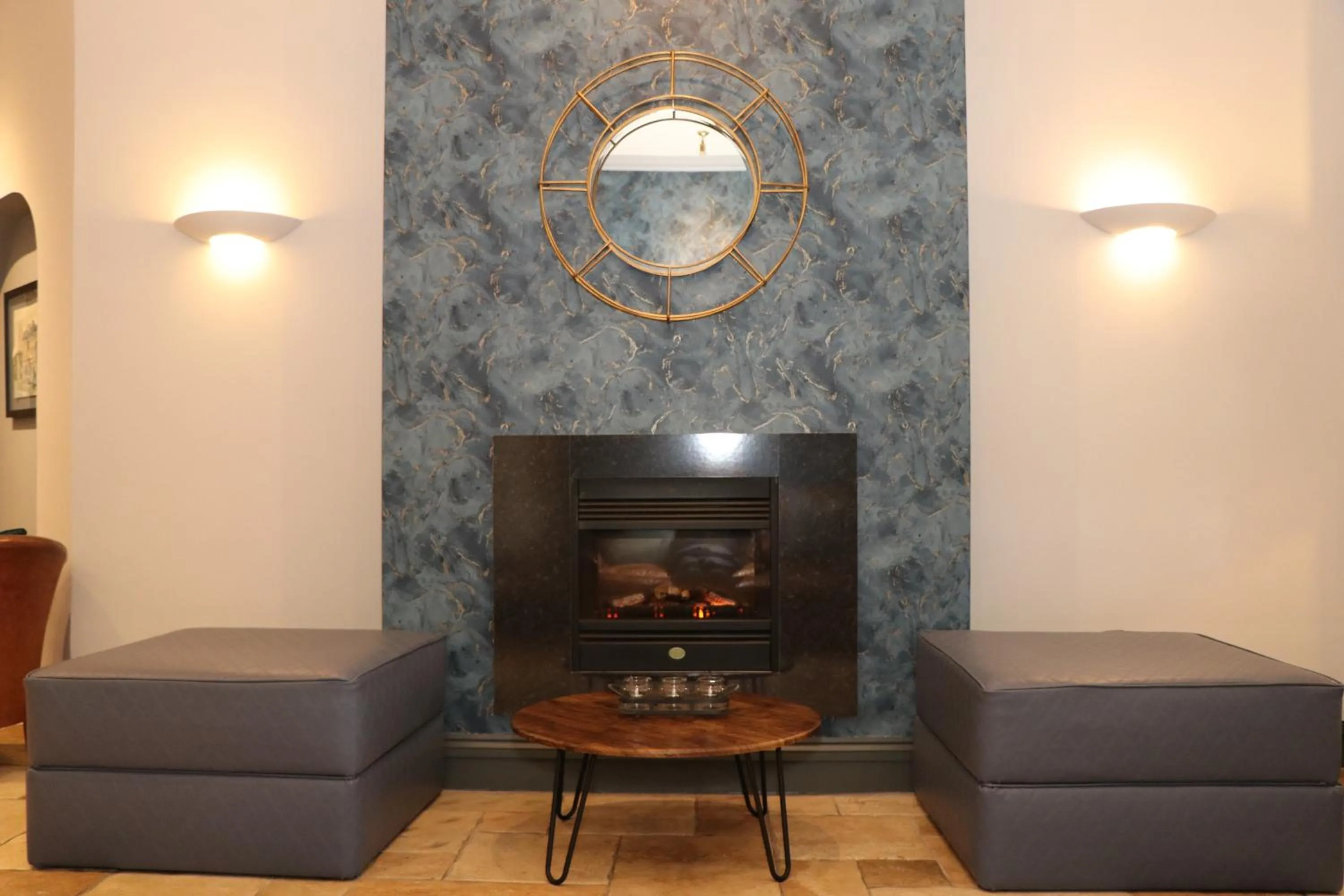 Seating area in Gwesty Nanhoron Arms Hotel