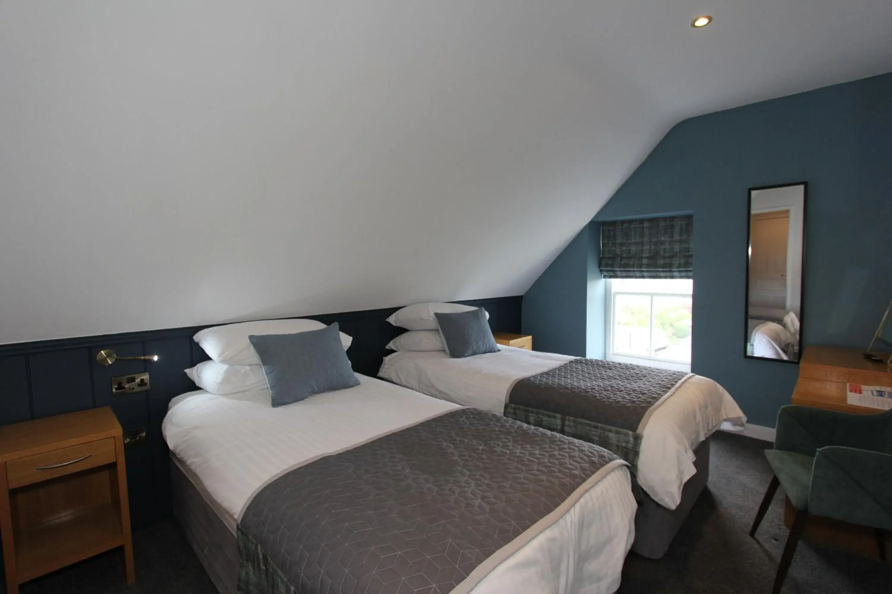 Bed in Gwesty Nanhoron Arms Hotel Bed in Gwesty Nanhoron Arms Hotel