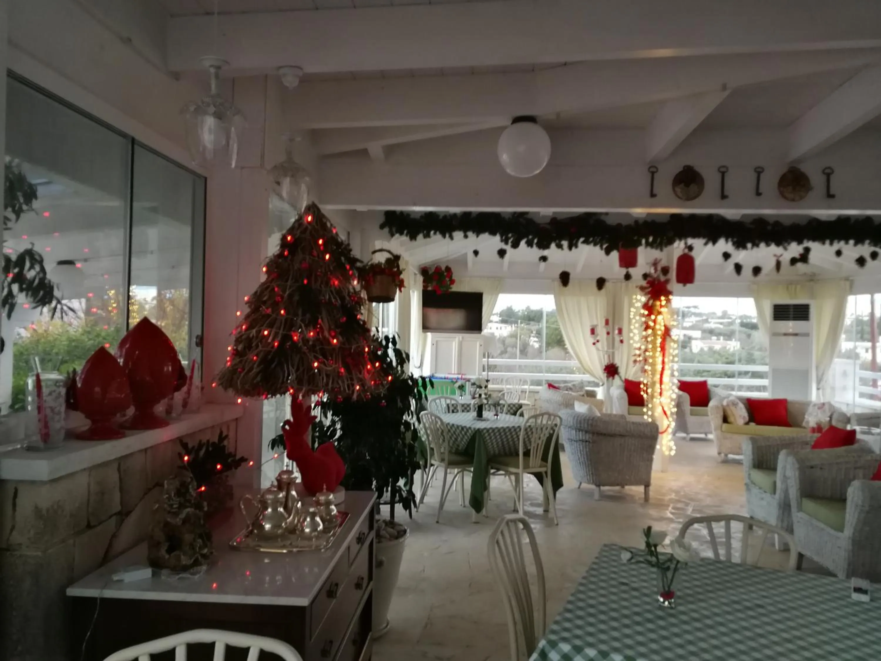 Communal lounge/ TV room in Agriturismo Salinola