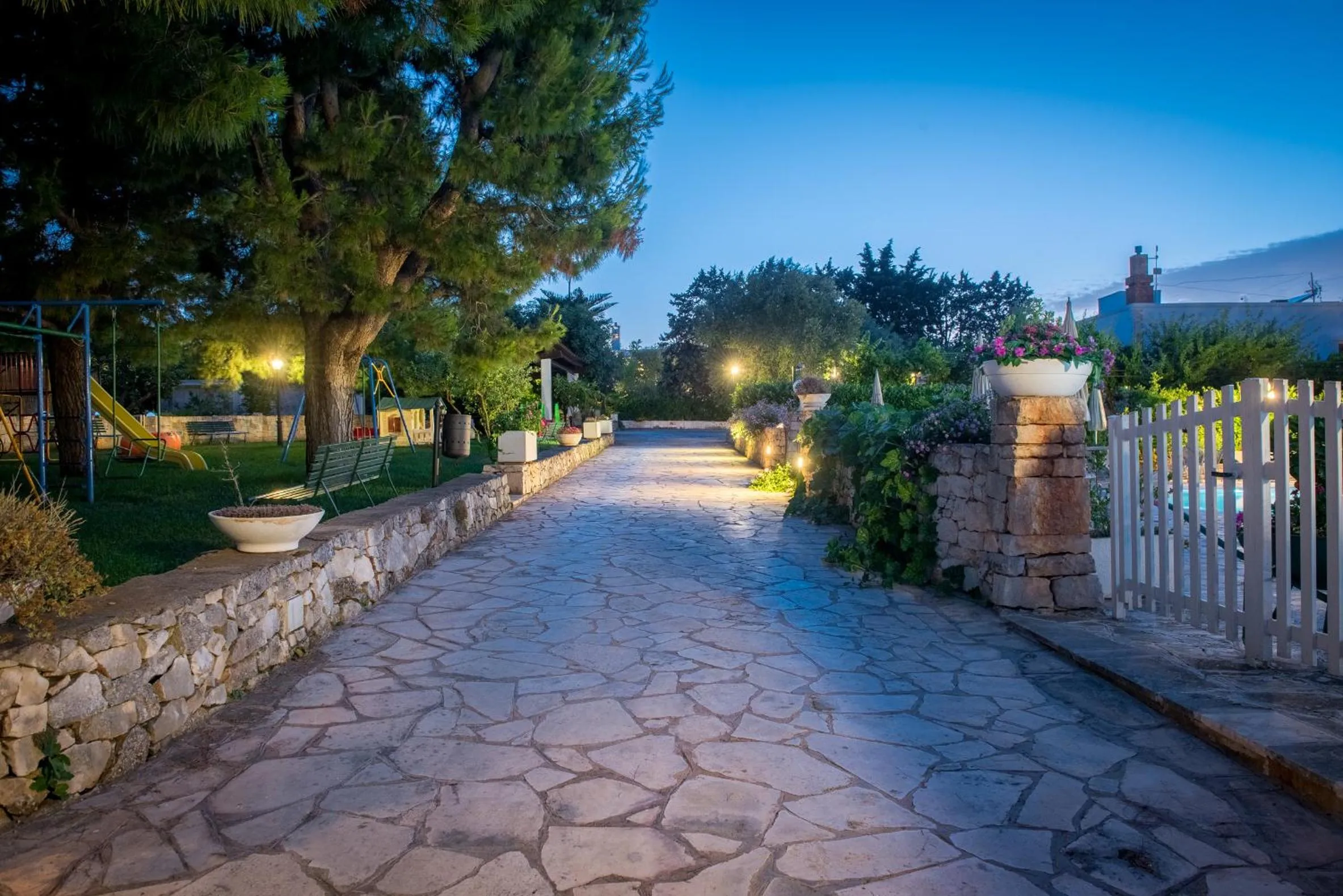 Patio in Agriturismo Salinola
