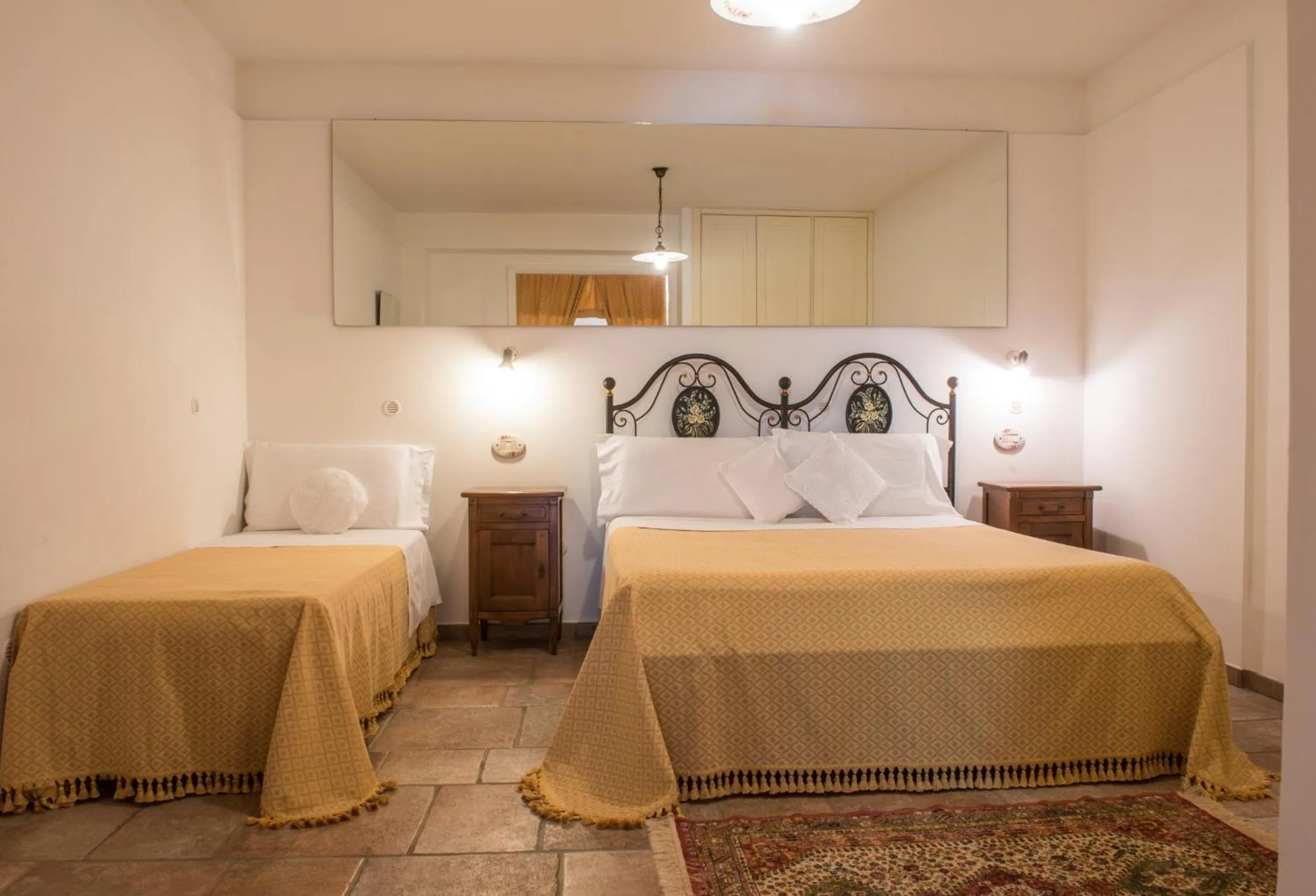 Bed in Agriturismo Salinola