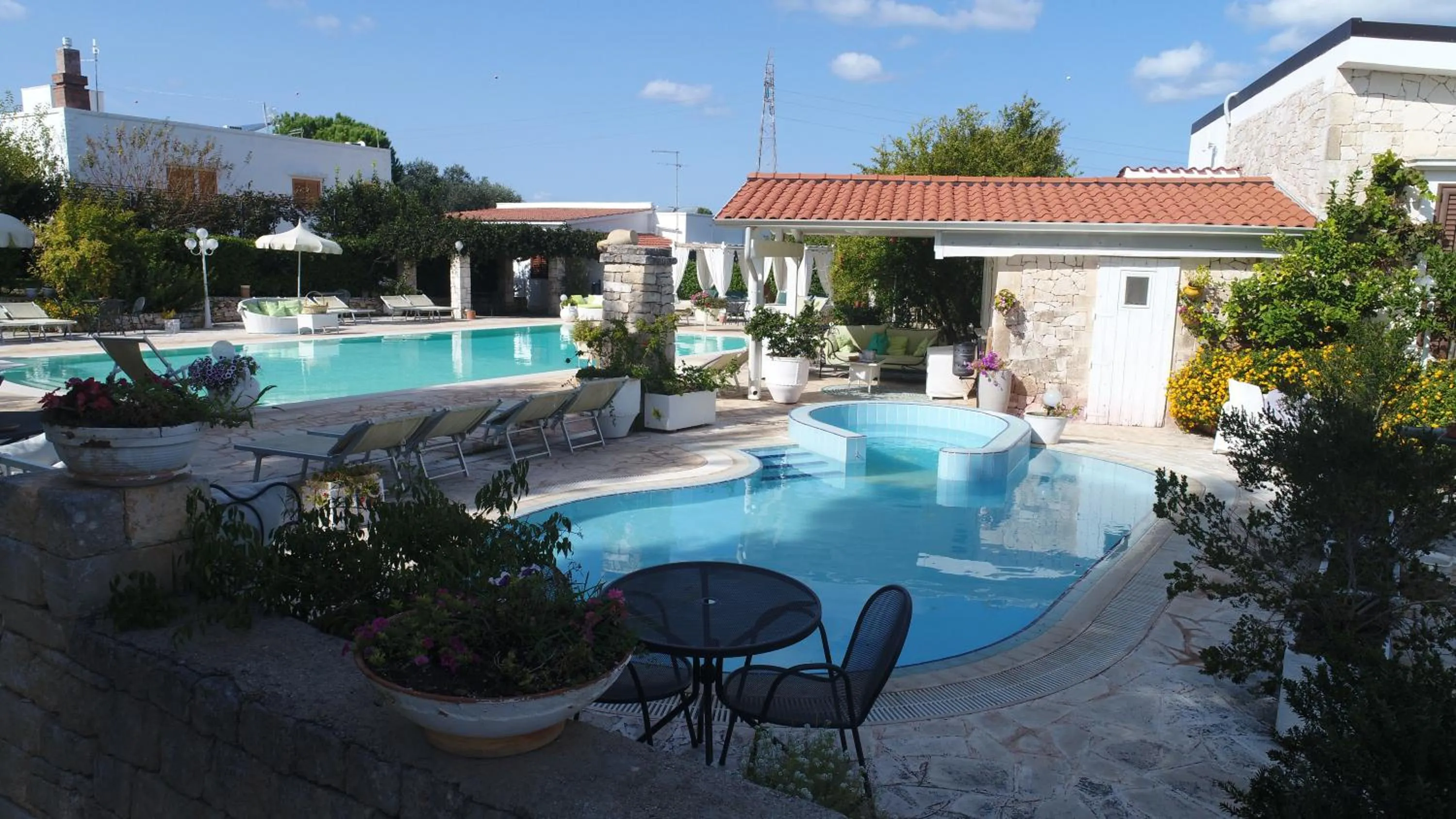 Garden view in Agriturismo Salinola