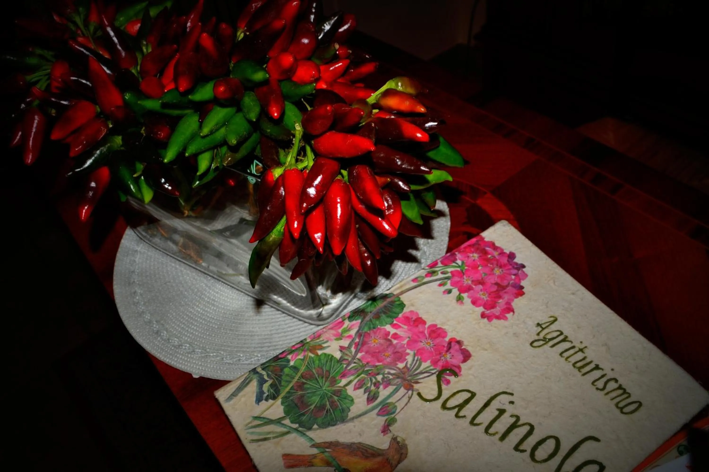 Decorative detail in Agriturismo Salinola