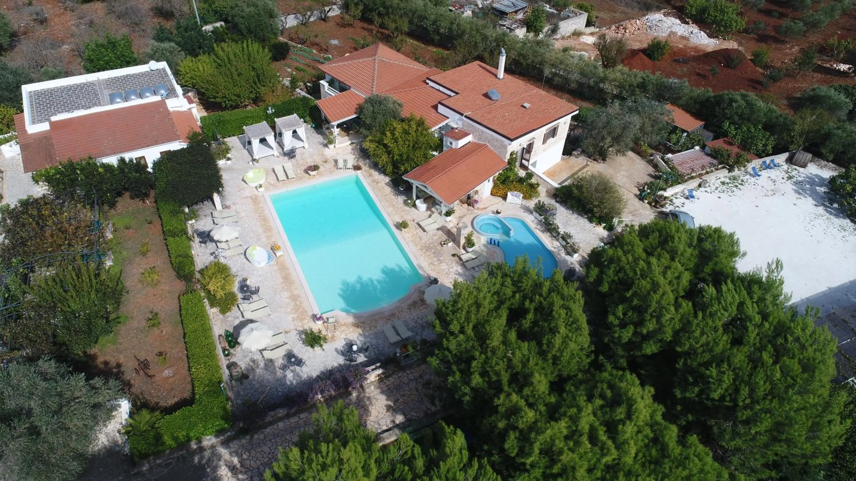 Bird's eye view in Agriturismo Salinola
