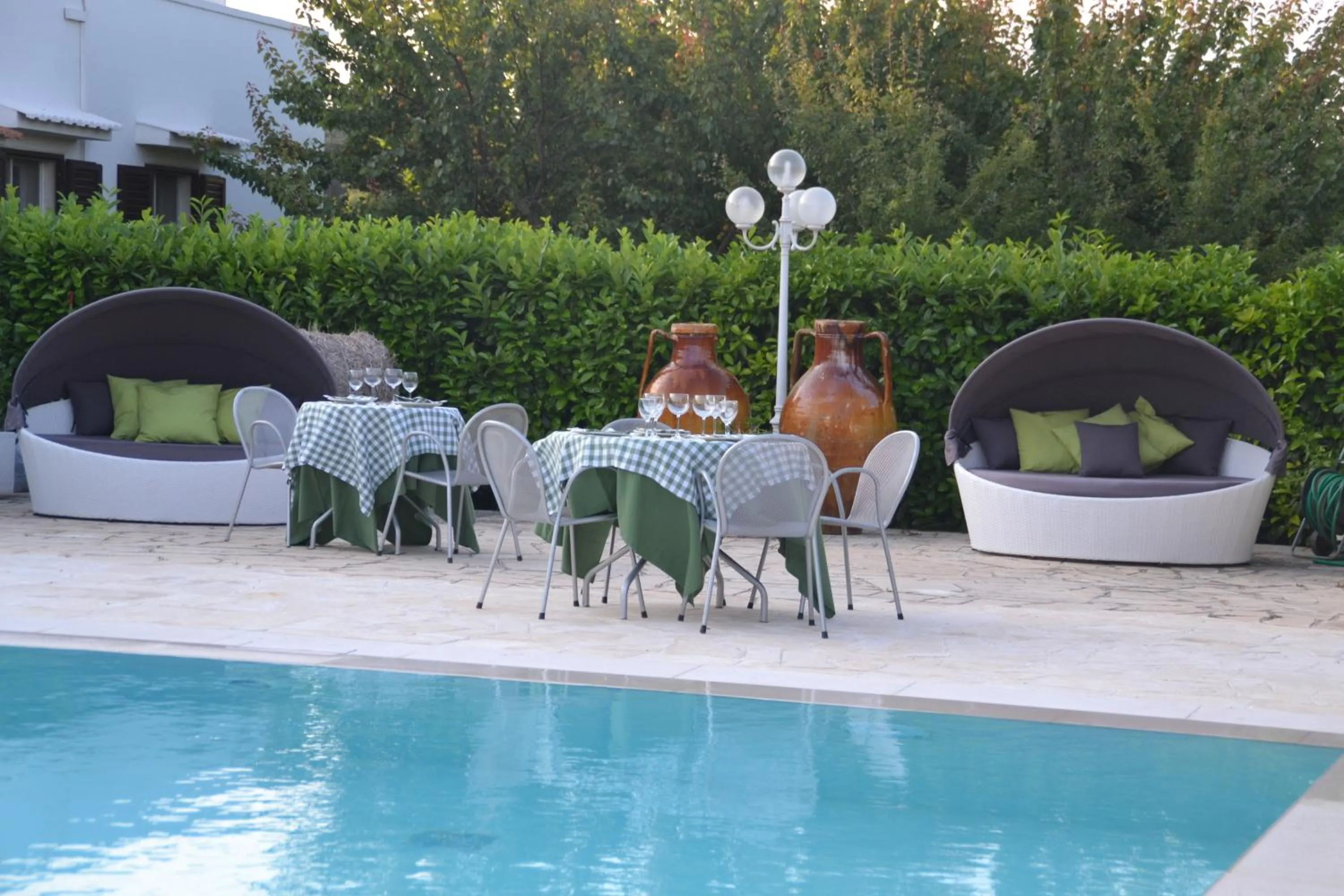 Patio in Agriturismo Salinola