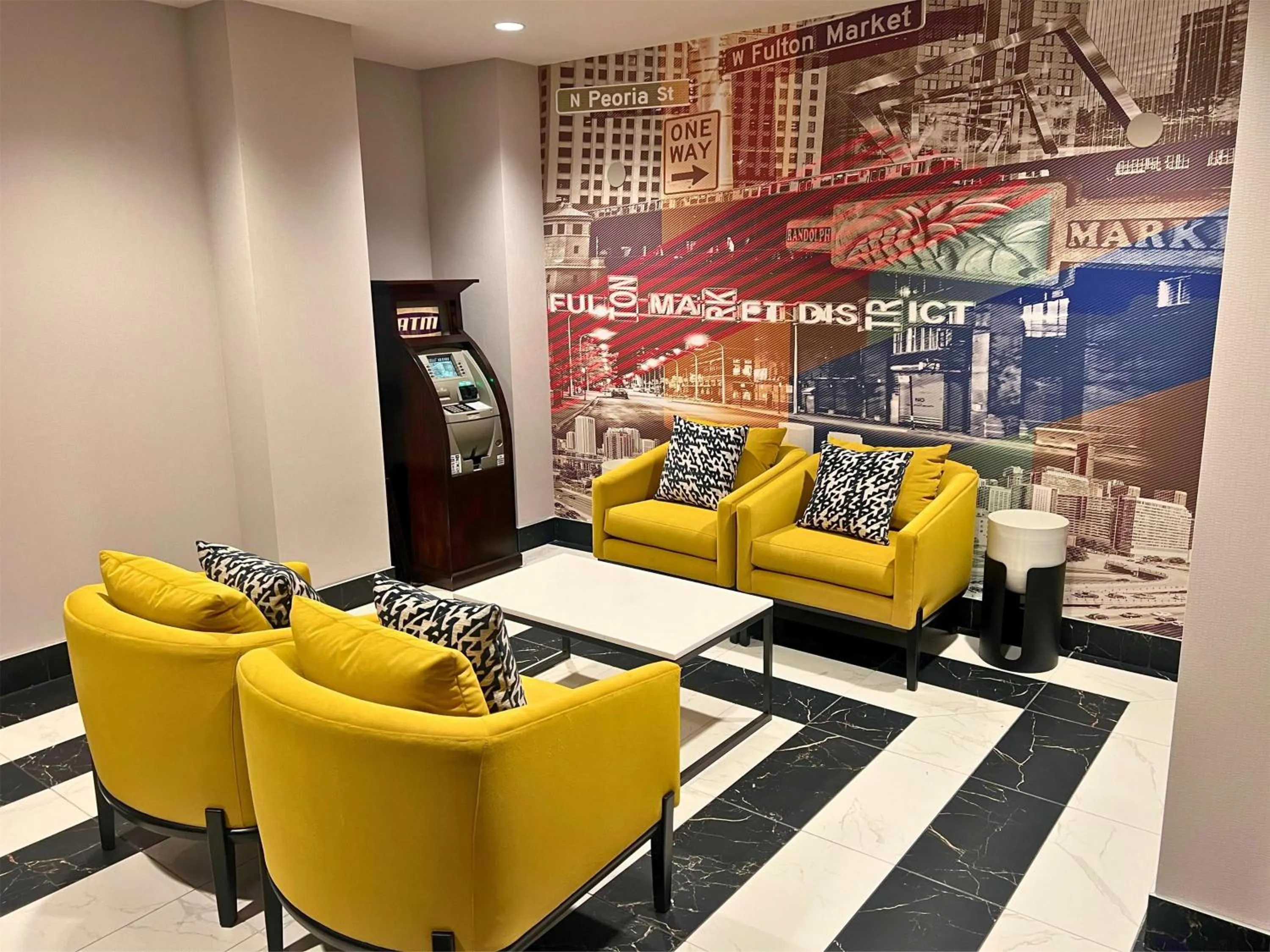 Lobby or reception in Hampton Inn Chicago West Loop Fulton Market Area