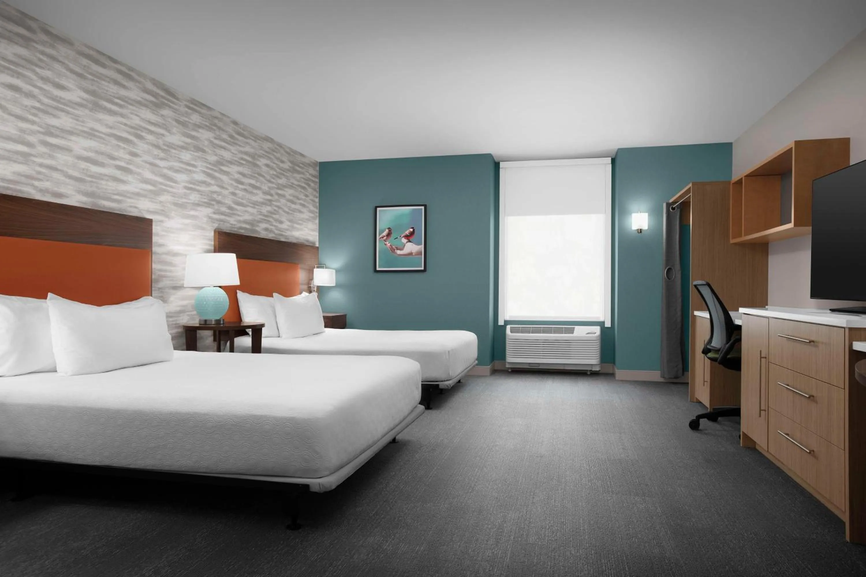 Bed in Home2 Suites by Hilton Eugene Downtown University Area