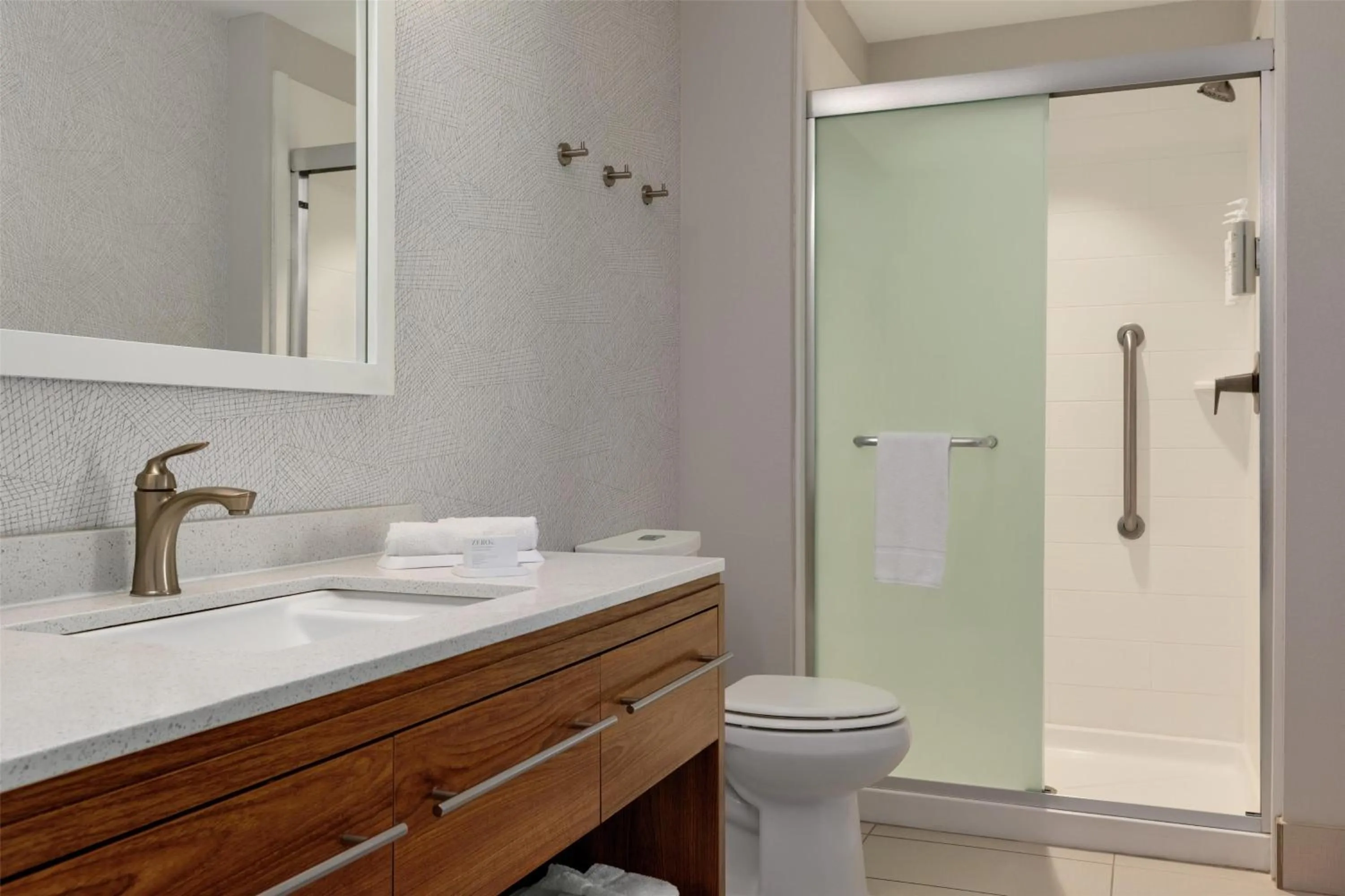Bathroom in Home2 Suites by Hilton Houston Energy Corridor