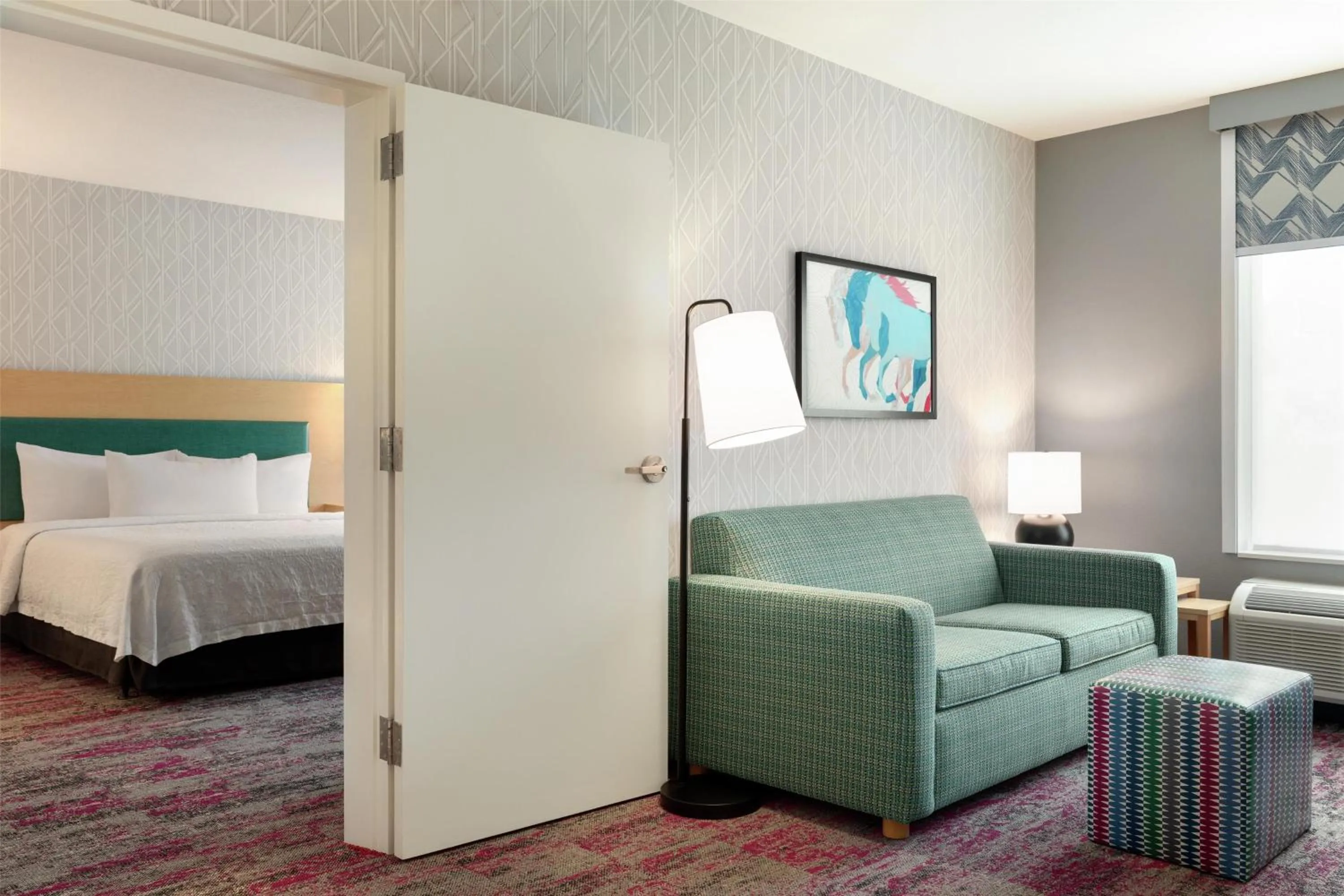 Bed in Home2 Suites by Hilton Houston Energy Corridor