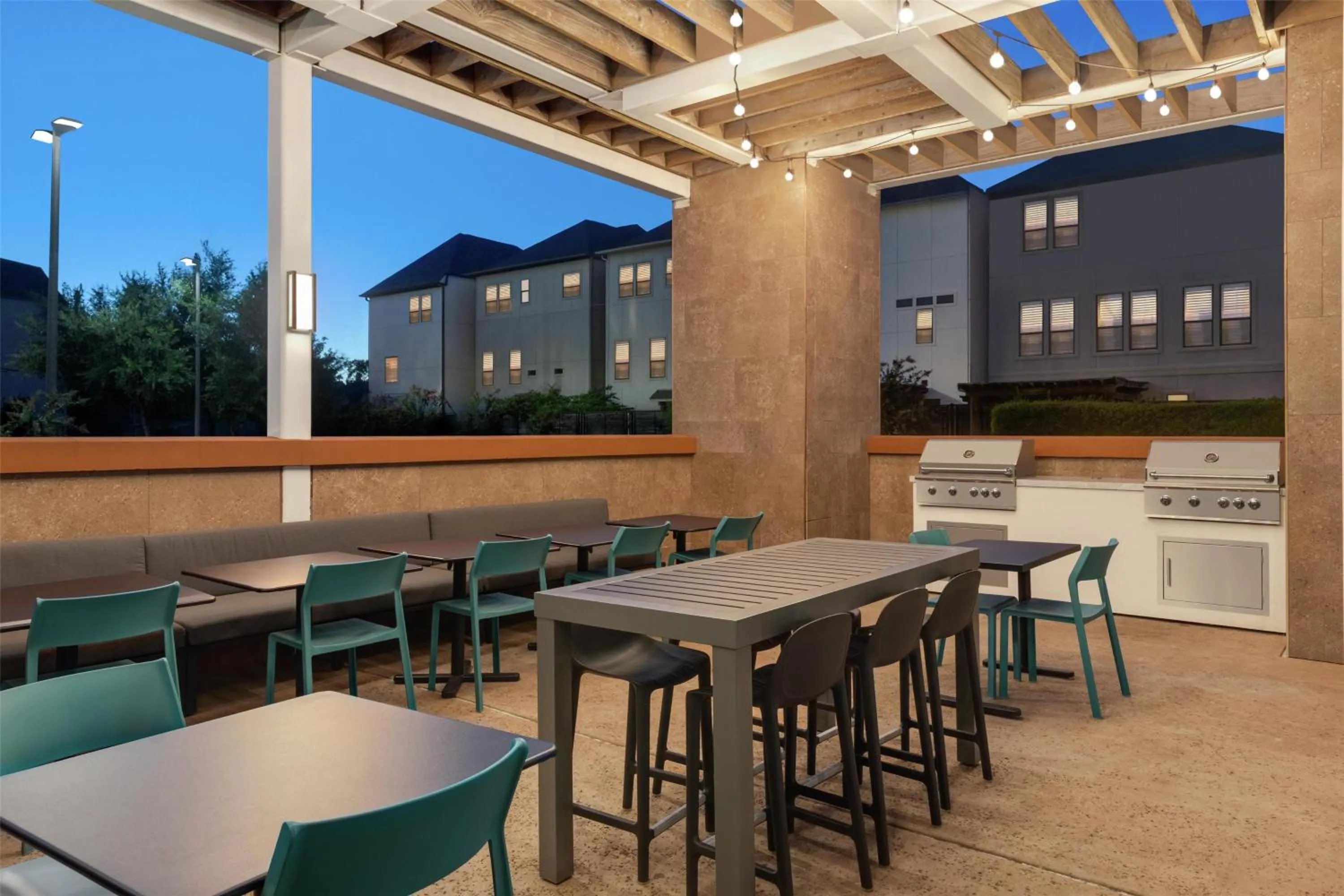 Patio in Home2 Suites by Hilton Houston Energy Corridor