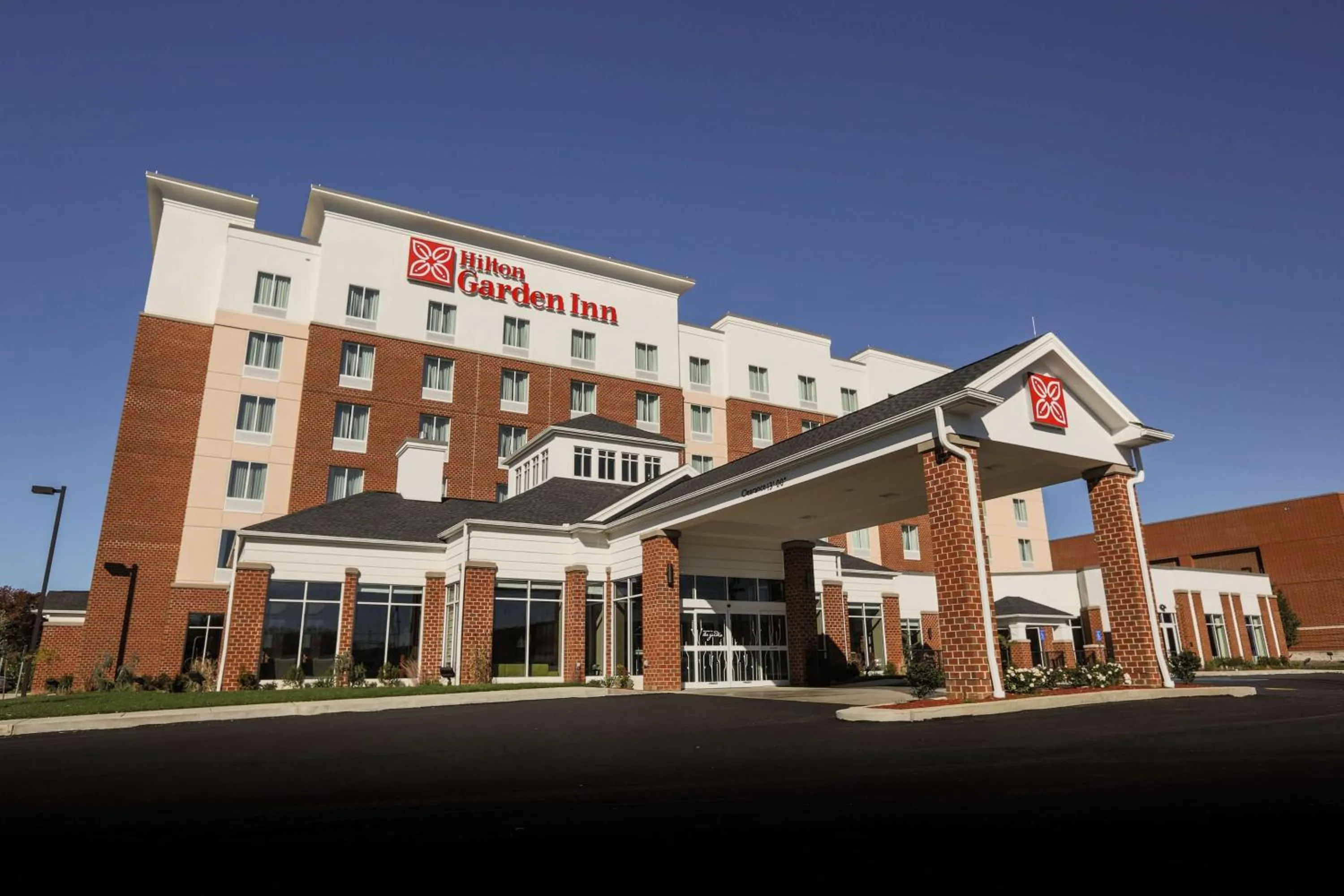 Property building in Hilton Garden Inn Indiana at IUP
