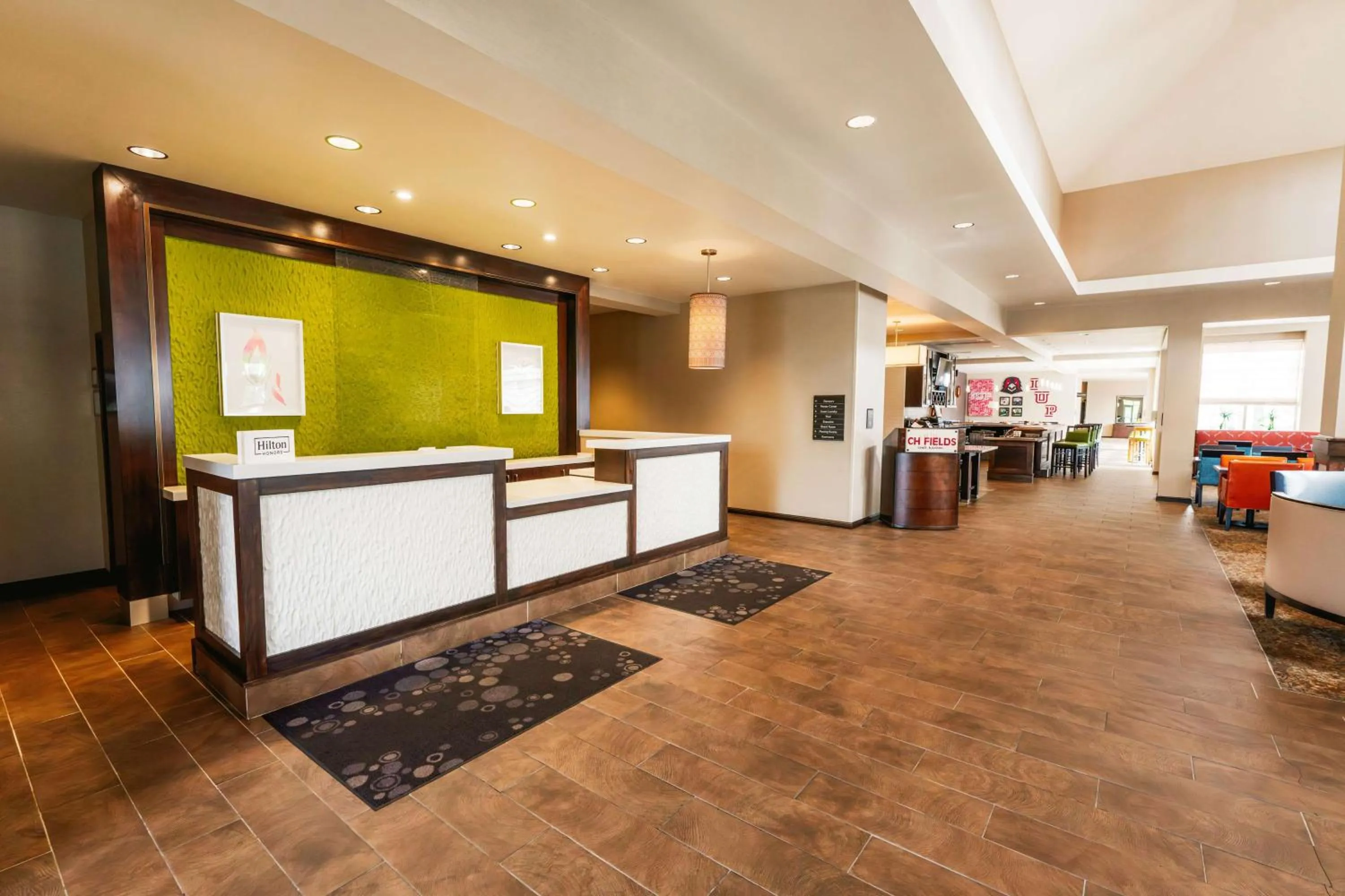 Lobby or reception in Hilton Garden Inn Indiana at IUP
