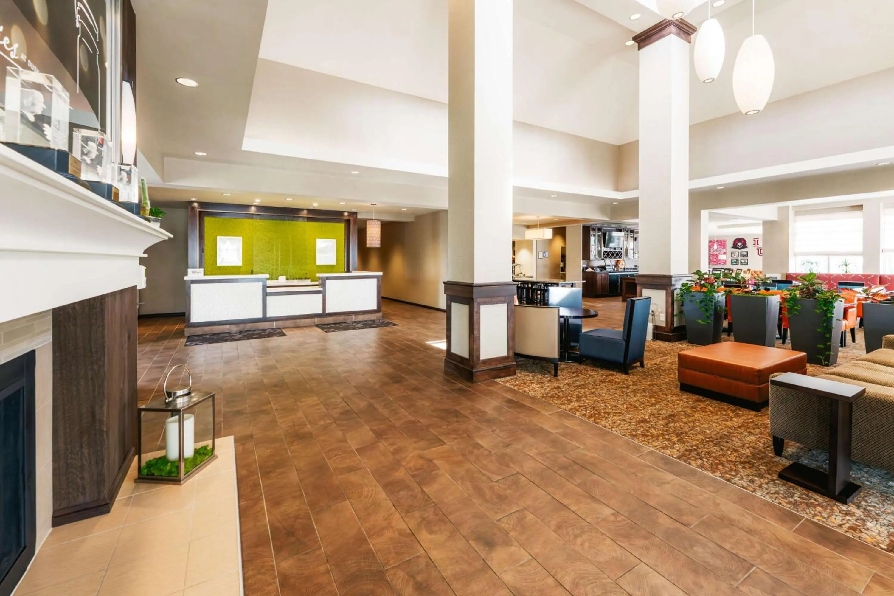 Lobby or reception in Hilton Garden Inn Indiana at IUP