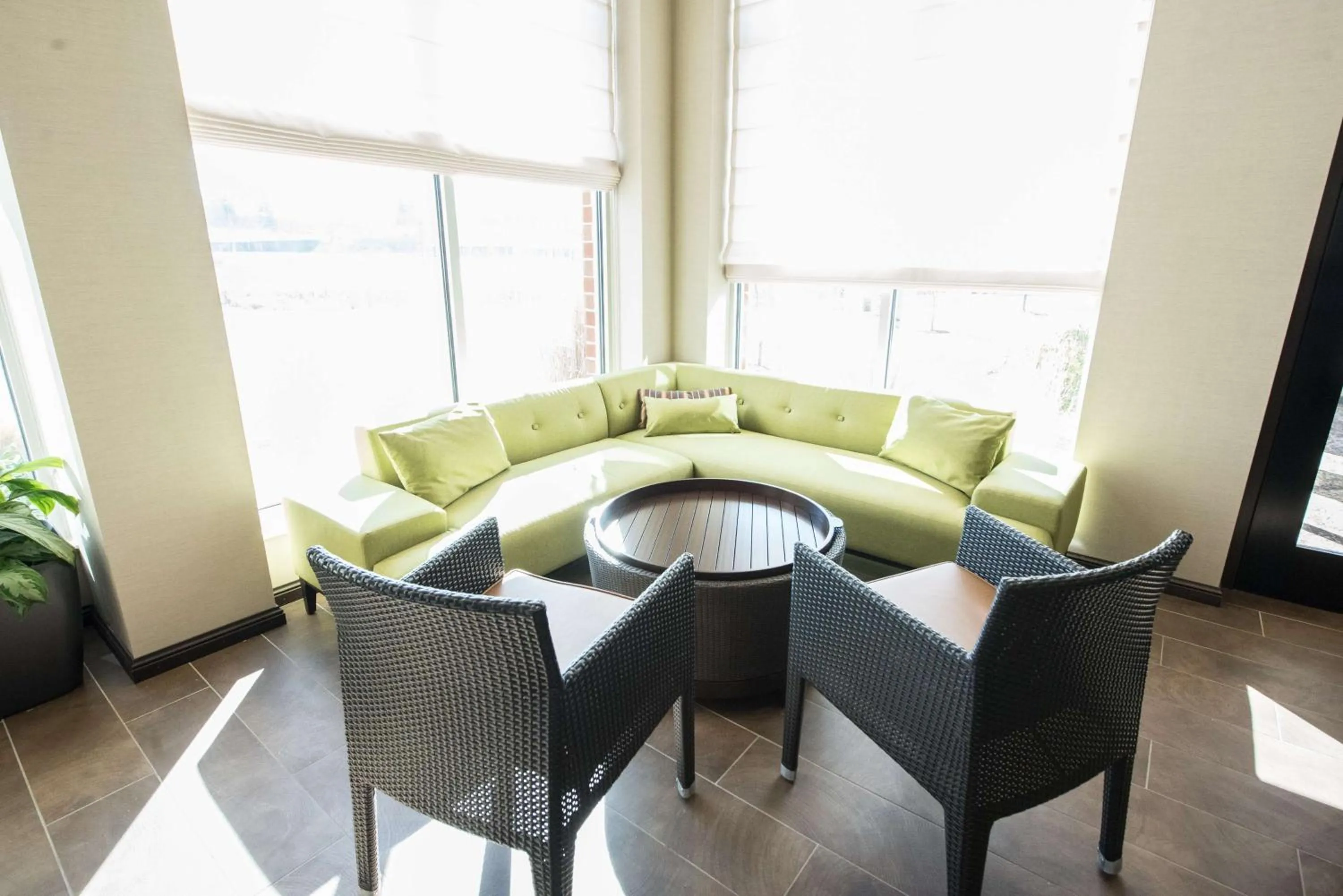 Lobby or reception in Hilton Garden Inn Indiana at IUP