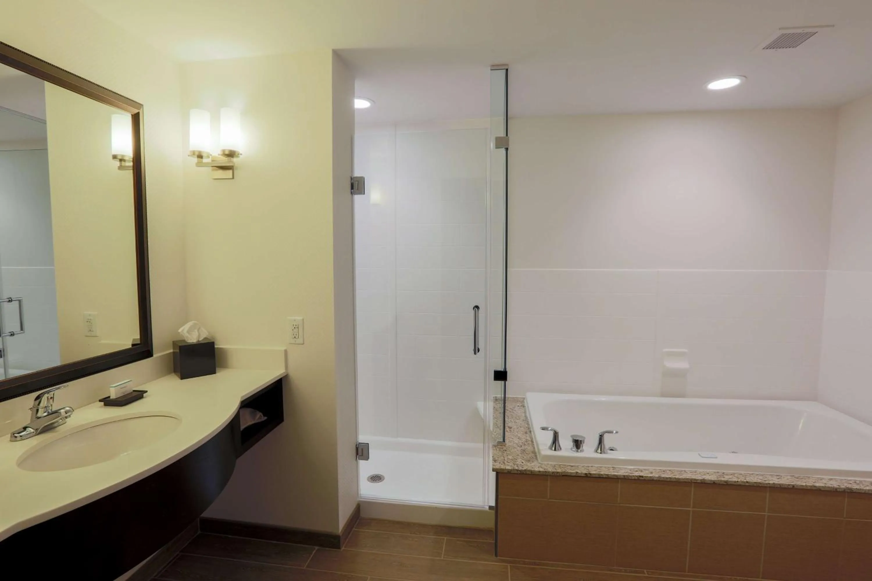 Bathroom in Hilton Garden Inn Indiana at IUP