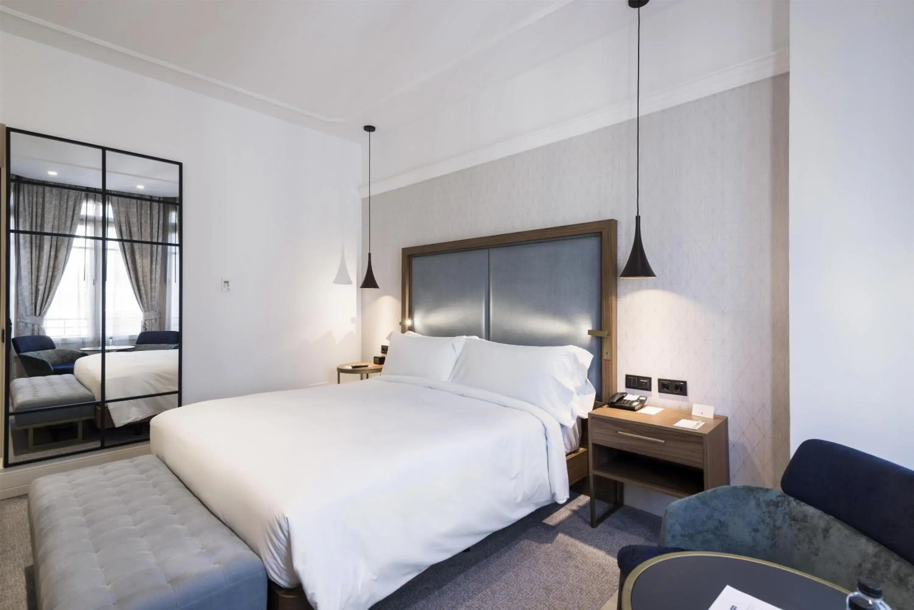 View (from property/room), Bed in DoubleTree by Hilton Madrid-Prado View (from property/room), Bed in DoubleTree by Hilton Madrid-Prado